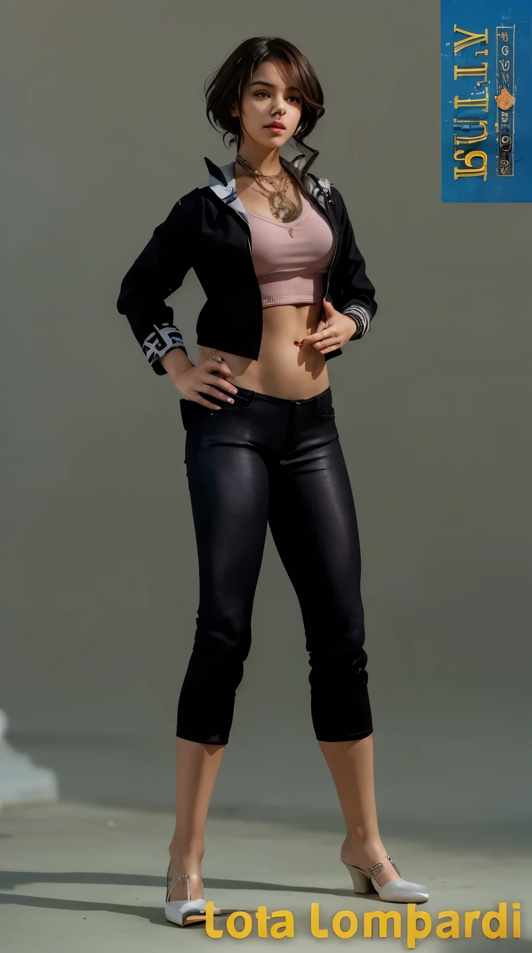 Real life adaption of this character, teen beauty face, realistic same hair, realistic same outfit, realistic light, realistic shadow, realism, hyper realistic, (photorealistic 1:2)