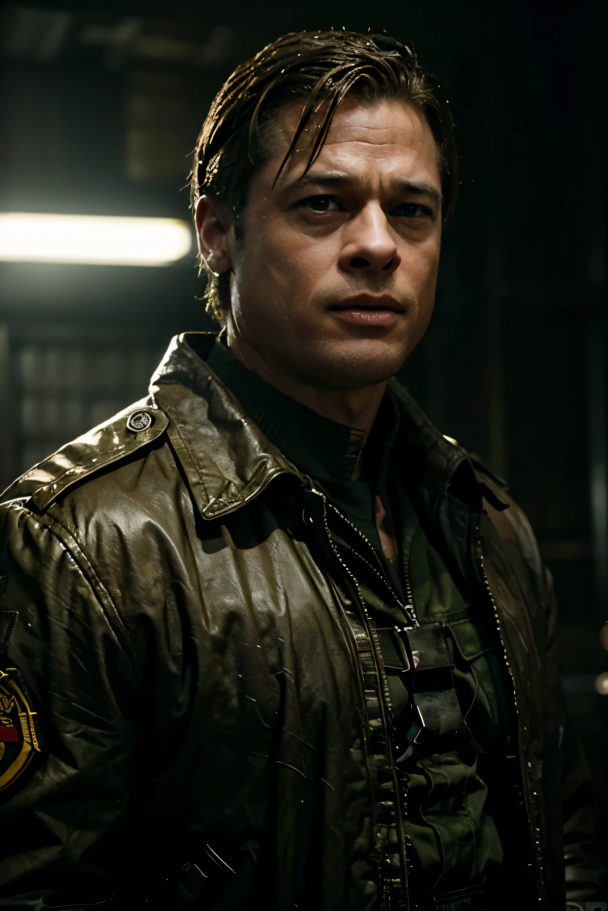 Sargento Don "Wardaddy" Collier (interpretado por Brad Pitt em "rage"):