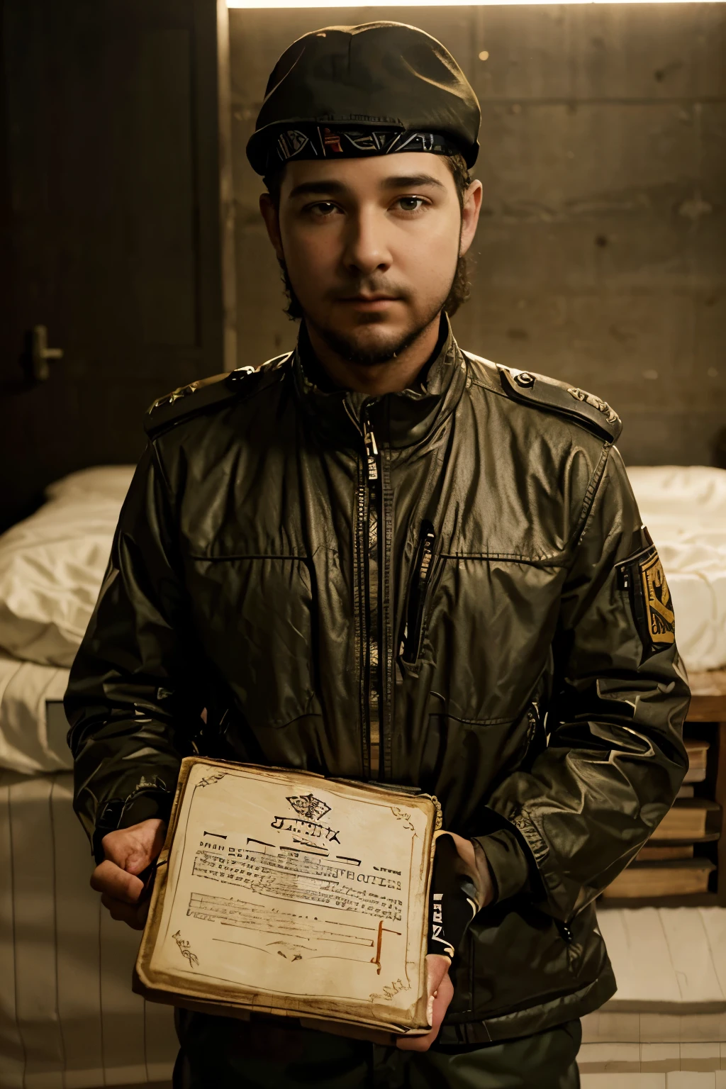 Sargento Boyd "Bible" Swan (Shia LaBeouf) - Artilheiro: