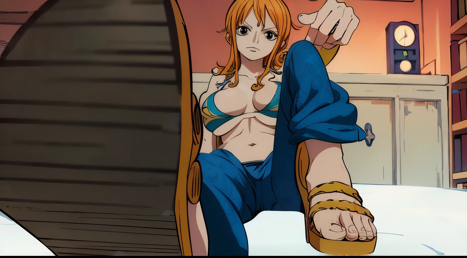 Nami from one piece, best quality, masterpiece,