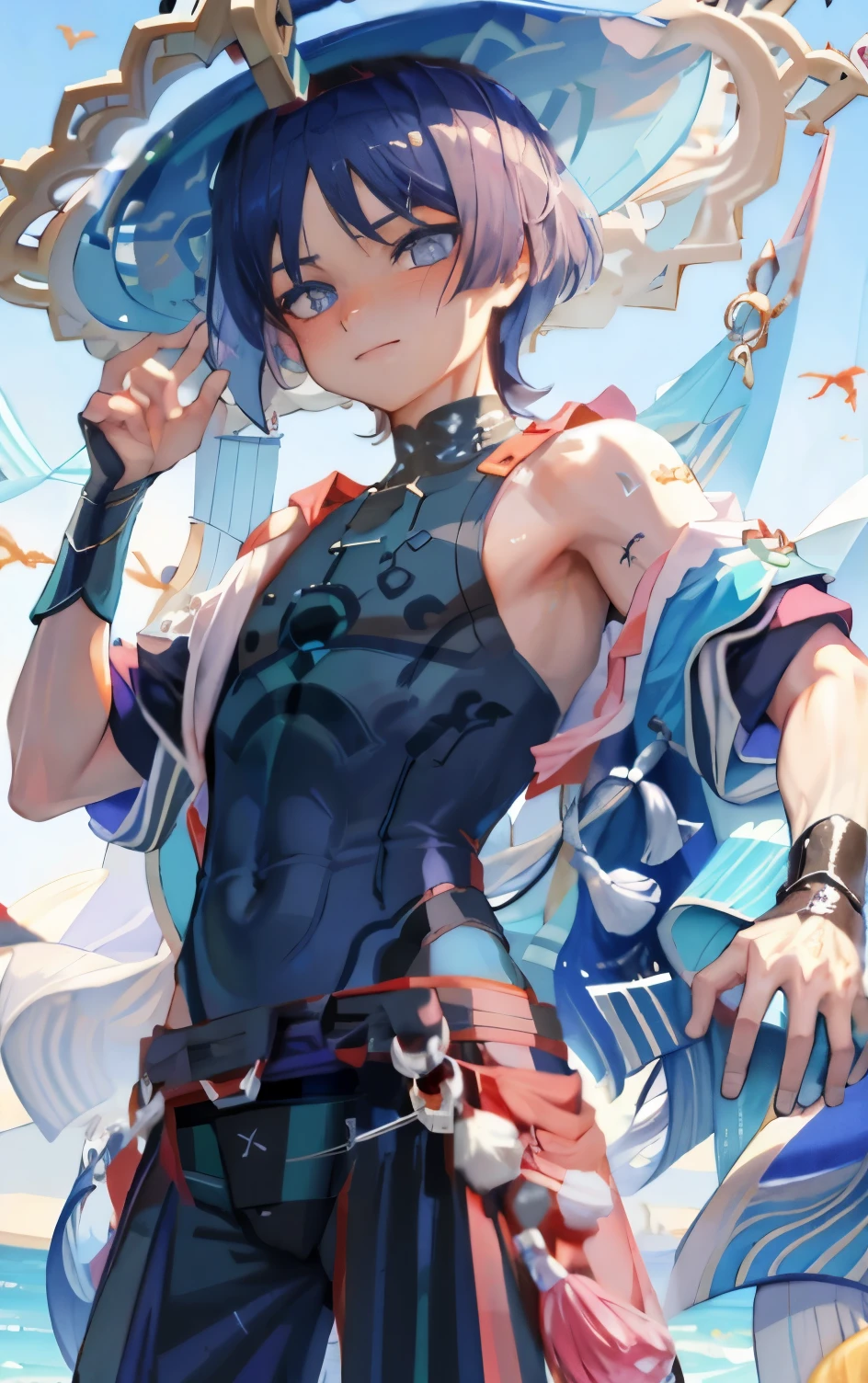 sky blue
