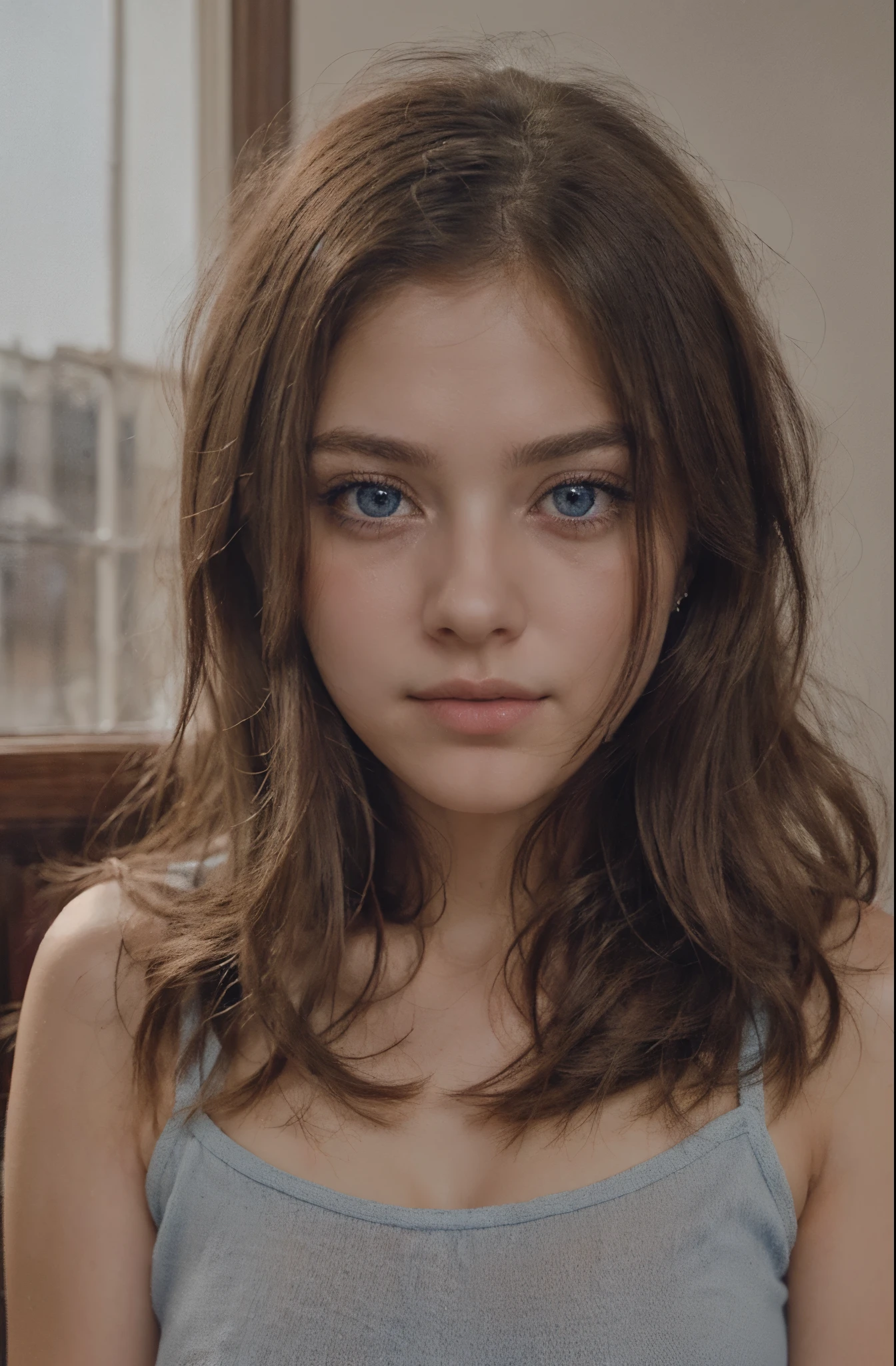 "(best quality,ultra-detailed),delicate blue eyes,shy,blushing,beautiful detailed lips,girl with delicate blue eyes and blushing cheeks,softly blushing cheeks,shyly looking away,soft lighting,portrait painting technique,vivid colors,subtle color palette"