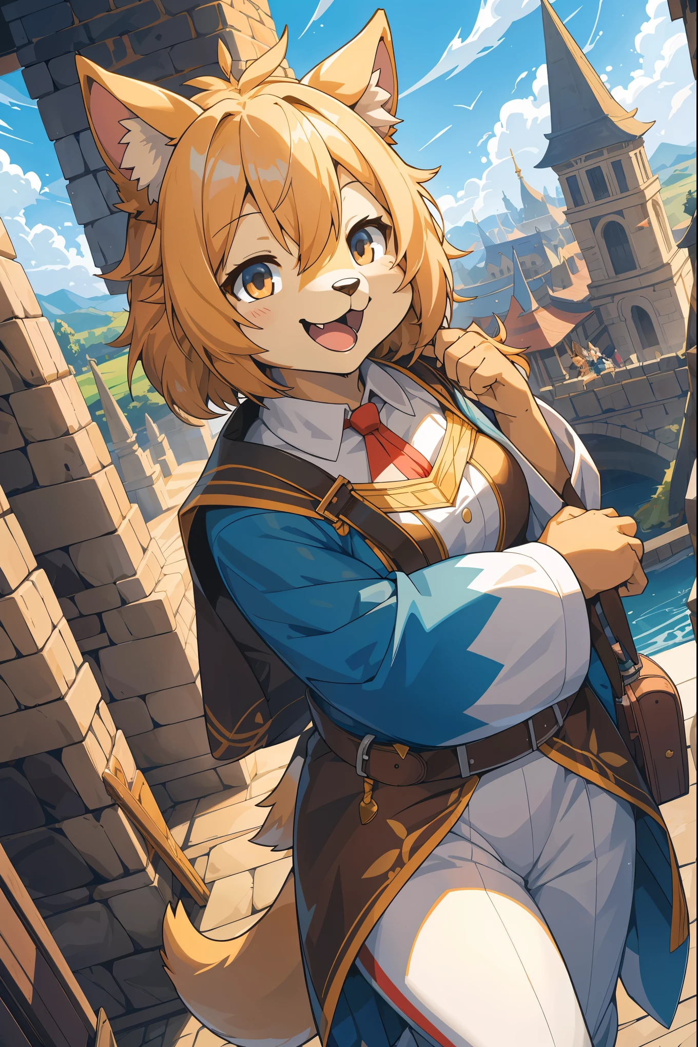 cover_page, super high resolution, detailed background, World Heritage Site, 6+boys, 6+girls, Happy, joyful, absurdres(Photos of solo travelers)(kemono, furry anthro),