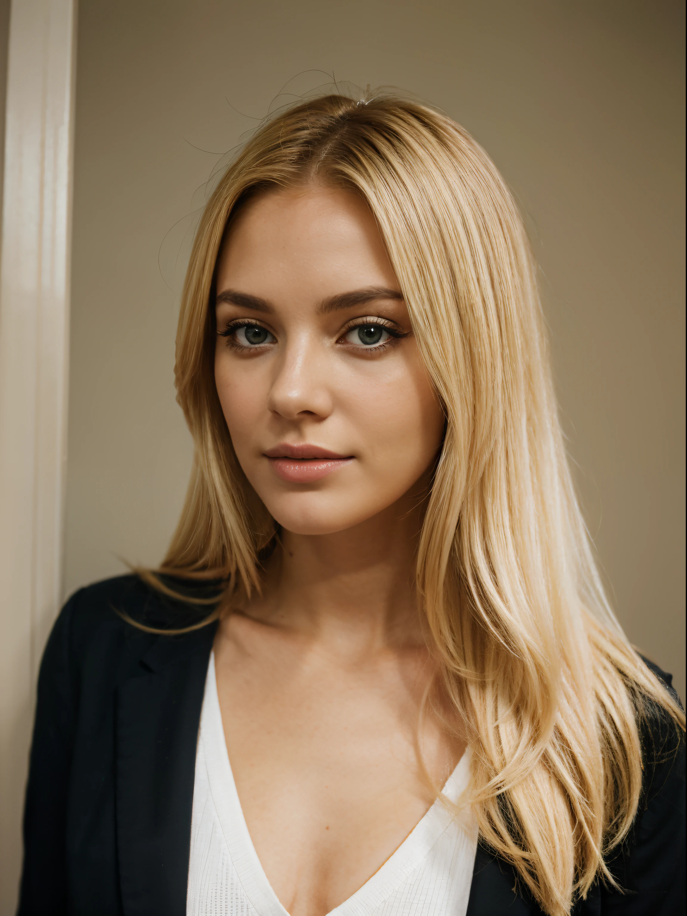 Blonde woman