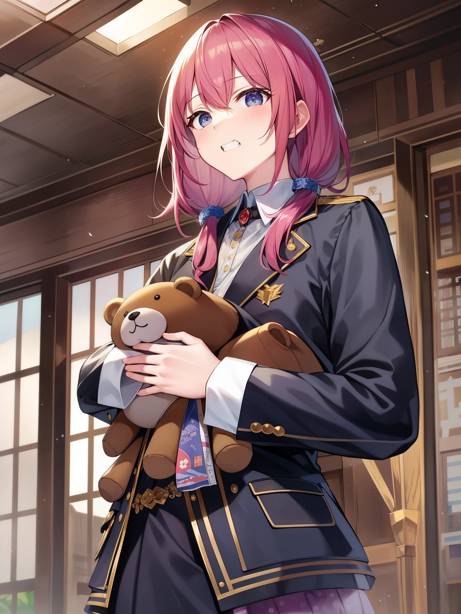 
teddyベア（Britain: Teddy bear）teeth、It's a stuffed bear。その名前teeth、Derived from the 26th President of the United States Theodore Roosevelt。Fall of 902、セオドア・ルーズベルト大統領teeth趣味である熊狩りに出かけたが、I couldn't keep my prey。The hunter who accompanied him there was an old female bear（一説にteeth傷を負った子熊）I caught up with the American bears and asked Roosevelt for the last one、ルーズベルトteeth「瀕死の熊を撃つのteethスポーツマン精神に反する」I didn't shoot as。 このことが同行していた新聞記者のクリフォード・ベリーマンby記事にされ、『Washington Post』Published with illustrations on paper。この挿絵のベアteeth「Berryman bear」It was called。Inspired by this Roosevelt anecdote、Russian immigrant Morris Mittom（Britain語版）Is Ideal（Ideal Novelty & Toy）Have fun、Nicknamed Roosevelt for the bear he manufactured「teddy」The one that was sold with、アメリカ国内初のteddyベア・メーカー[1]It is said。on the other hand、Steiff founded by Margarete Steiff in Germany around the same time（Steiff firm）by、Yuan々teethルーズベルトの逸話と無関係に1902年に作られた熊の縫いぐるみが大量にアメリカに輸入されており、Since public records have been left, such as the order being placed starting with an exhibition at the Leipzig Toy Fair in 1903/3、世界初のteddyベアメーカーとしてteethシュタイフ社とする説もある。Also1904年のセントルイス万国博覧会でteethシュタイフ社のteddyベアが出品され、Has won the Grand Prix[2]。Things that are sleeping、There are various things such as sitting、決まったポーズというものteethない。左耳にタグがついているteddyベアteethシュタイフ社だけの特徴であり、全てのteddyベアが必ず備えているものでteethない。首にリボンが巻きつけられているのteeth単にデザイン上の都合でteethなく、teddyベアの誕生日teeth名前をつけてリボンをつけた日とするという欧米の慣習[3][4]There are cases where it is imitating。Since it greatly affects the feel and texture、A variety of things are used。Mohair made from natural materials to recreate coat、Real orientation using alpacas、There are things that use chemical fibers such as faux fur and acrylic boa。Also、There are things that use pile fabric with a towel-like texture。Not only is it popular as a pet toy for infants、It is also treated as a healing doll that brings mental stability。布団やベッドなどに寝かせつける時にteeth、寂しくないように乳幼児の隣にteddyベアを入