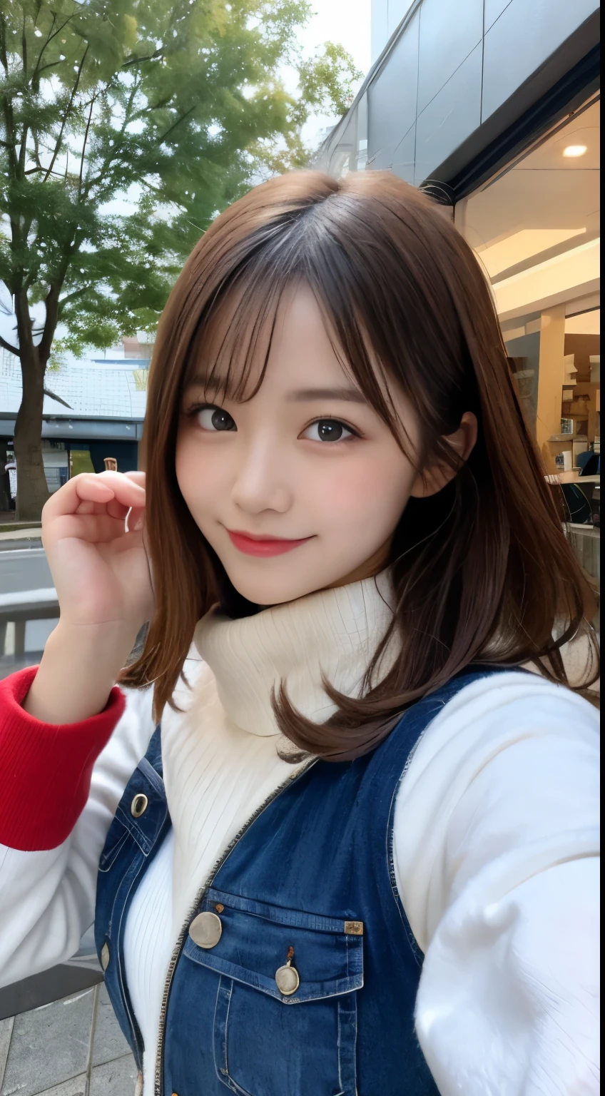table top, highest quality, figure, super detailed, finely, High resolution, 8k wallpaper, 完璧なダイナミックな構figure, beautiful and fine eyes, ladies fashion summer,medium hair,small breasts natural color lip, bold sexy pose,smile,Harajuku、20 year old girl、cute、sexy shot looking at camera、snow board、snowboarder、Ski resort