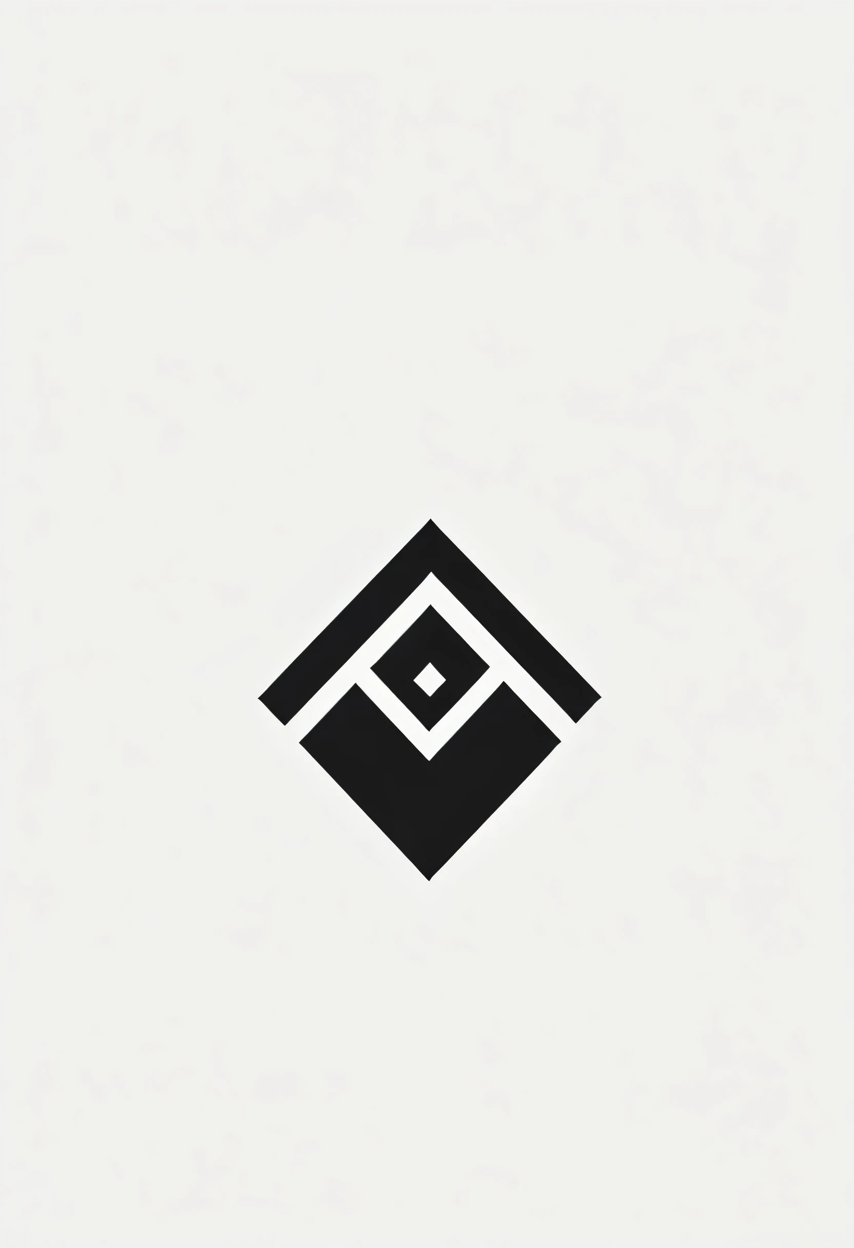 Logo for a home architect company "Cushion design&#39;" , black background, white letters, Symmetrical, modern