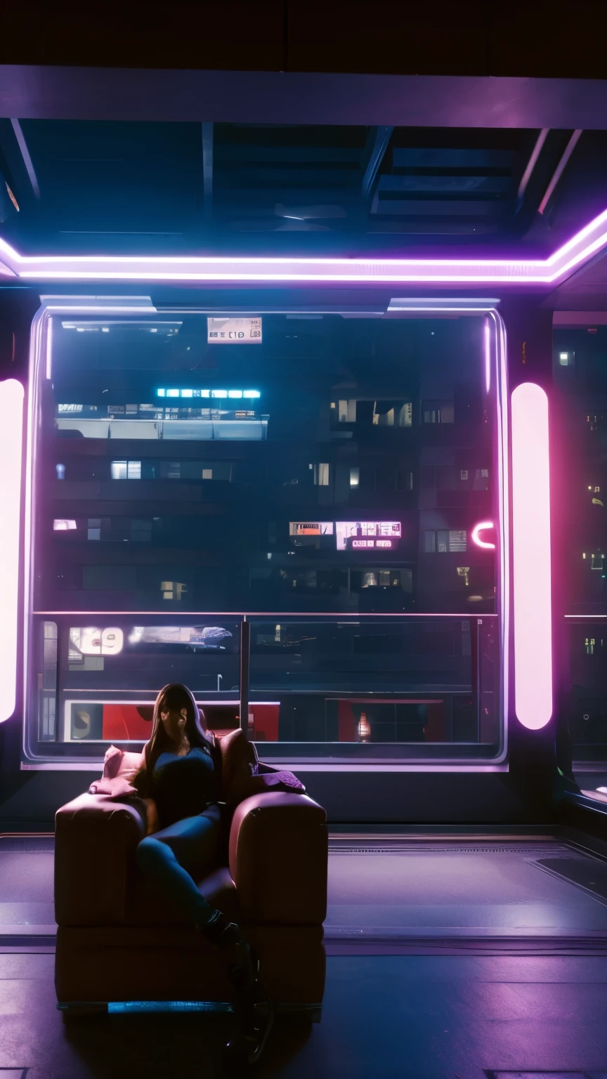 (decisive decision-making, intense deliberation, tough choice), (neon cityscape reflection in the eyes:1.1), (best quality, high-res, vivid colors:1.2), detailed eyes and face

(Optional) Scene Setting: A dimly lit room with a large window overlooking a bustling, futuristic city.

(Optional) Character Details: A young woman with a contemplative expression, furrowed brows, and a determined posture. She is wearing stylish and modern attire that reflects her confident personality.

(Optional) Additional Details: The room is scattered with papers and documents, indicating her thorough research and analysis. The neon lights from the city outside cast a vibrant glow on her face and surroundings, adding an air of intensity and excitement to the scene.

(Optional) Art Style: Photo-realistic with a touch of futuristic aesthetics.

(Optional) Color Palette: Deep blues and purples dominating the cityscape, contrasting with the warm glow of the neon lights.

(Optional) Lighting: The room is illuminated by a combination of natural daylight and the neon lights from outside. The light filters through the windows, creating dramatic shadows and highlighting facial features.

Remember, the prompt should include the main subject, material, additional details, image quality, art style, color palette, and lighting. Make sure to arrange the tags in order of importance, and separate them with commas.