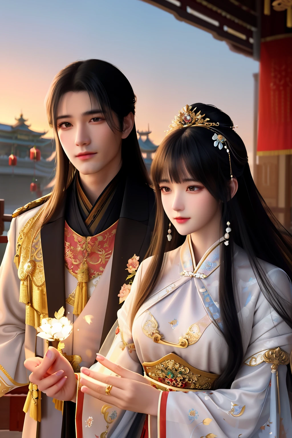人物:
Chen Jianghai(male people)
Lin Wanqiu(femele)