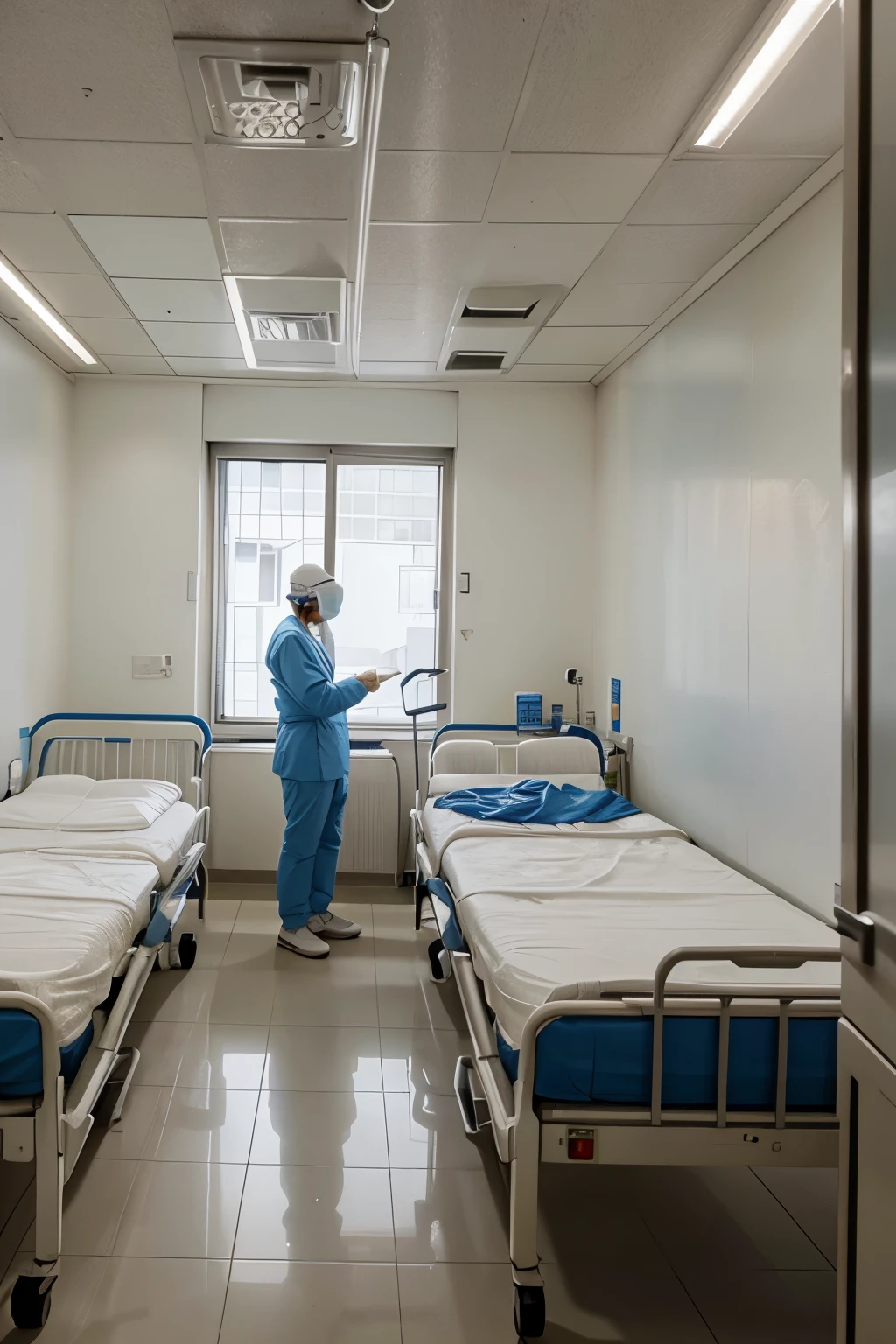 medicos e enfermeiros em hospital