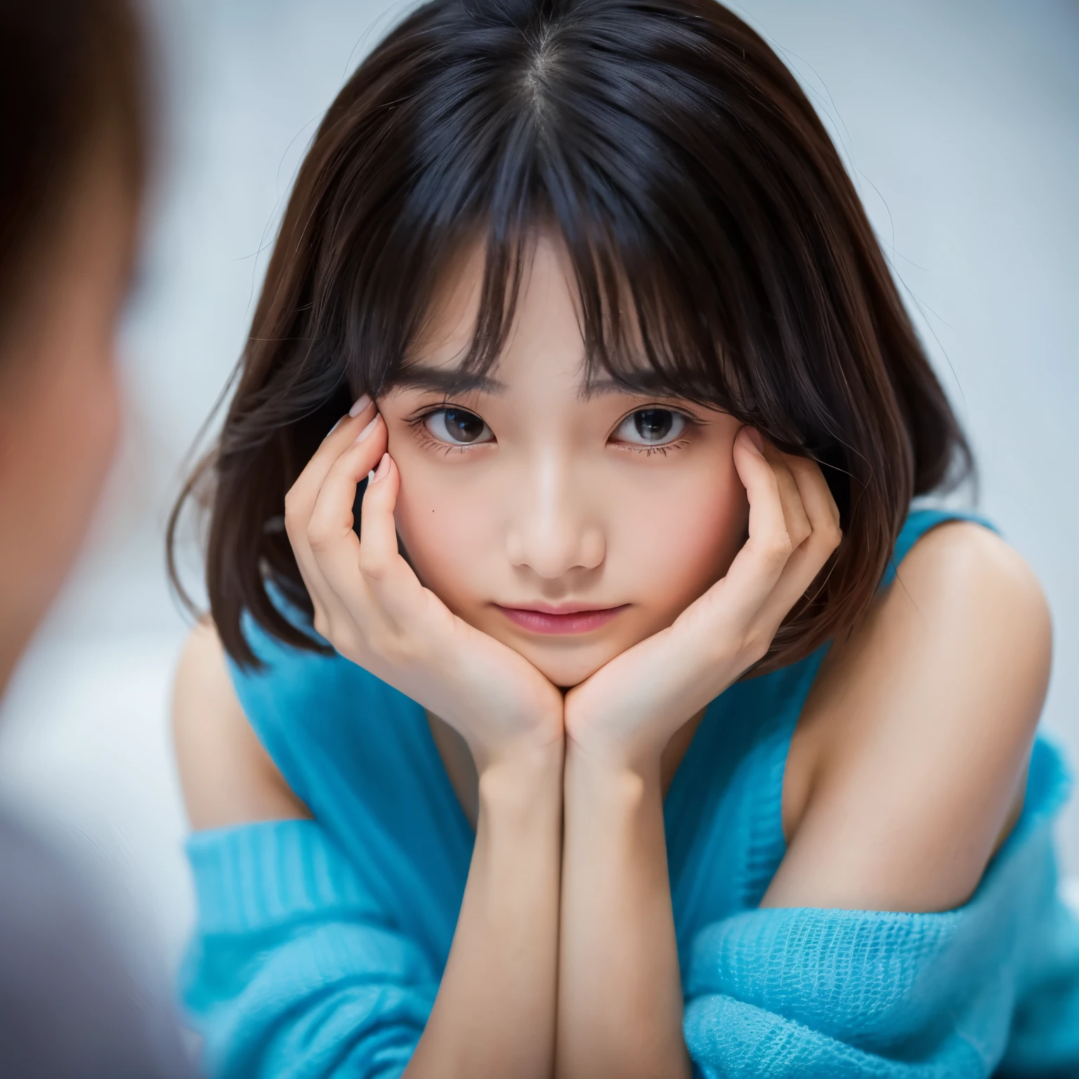 shy beauty