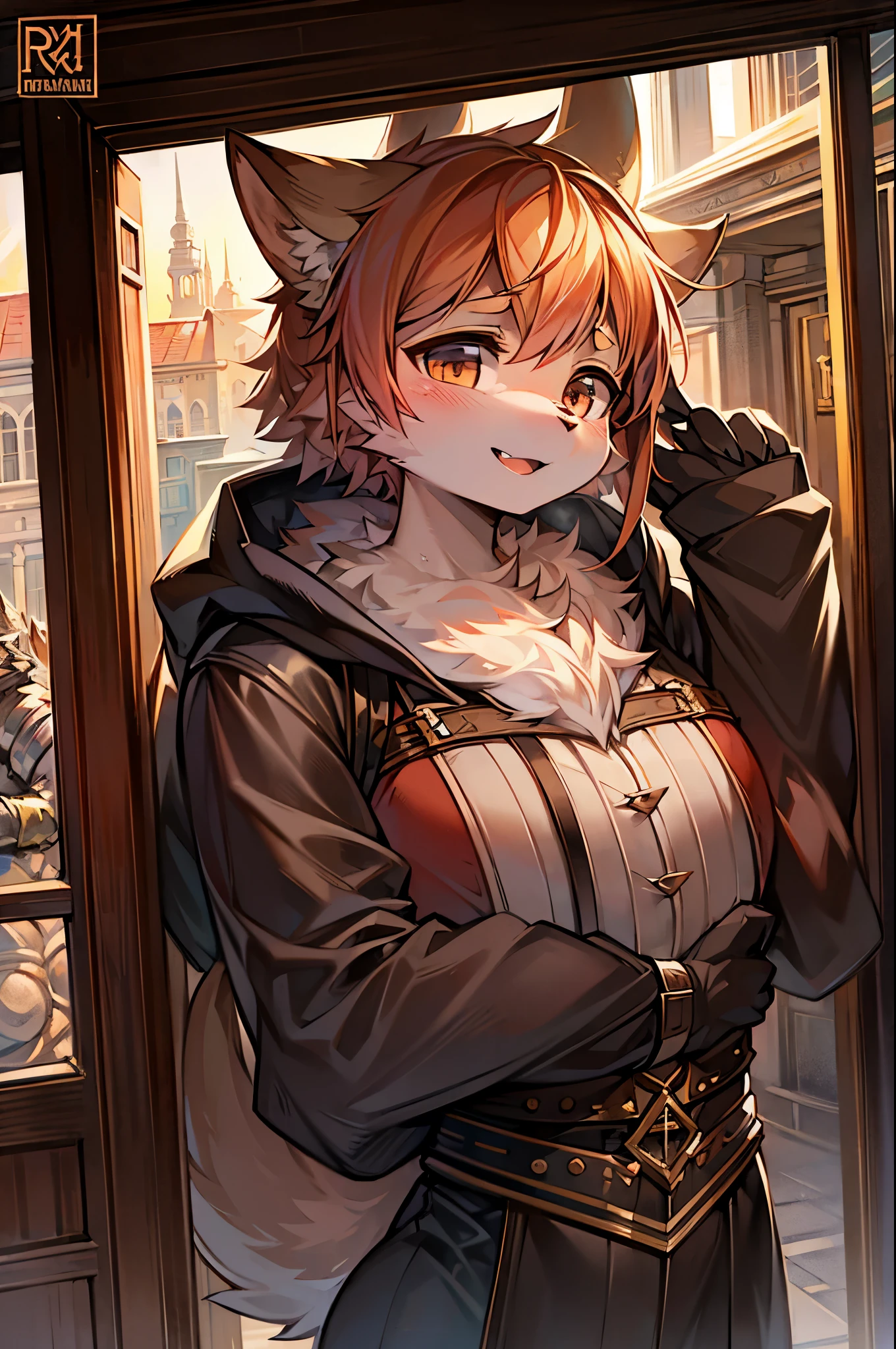 cover_page, super high resolution, detailed background, World Heritage Site, 6+boys, 6+girls, Happy, joyful, absurdres(Photos of solo travelers)(kemono, furry anthro),