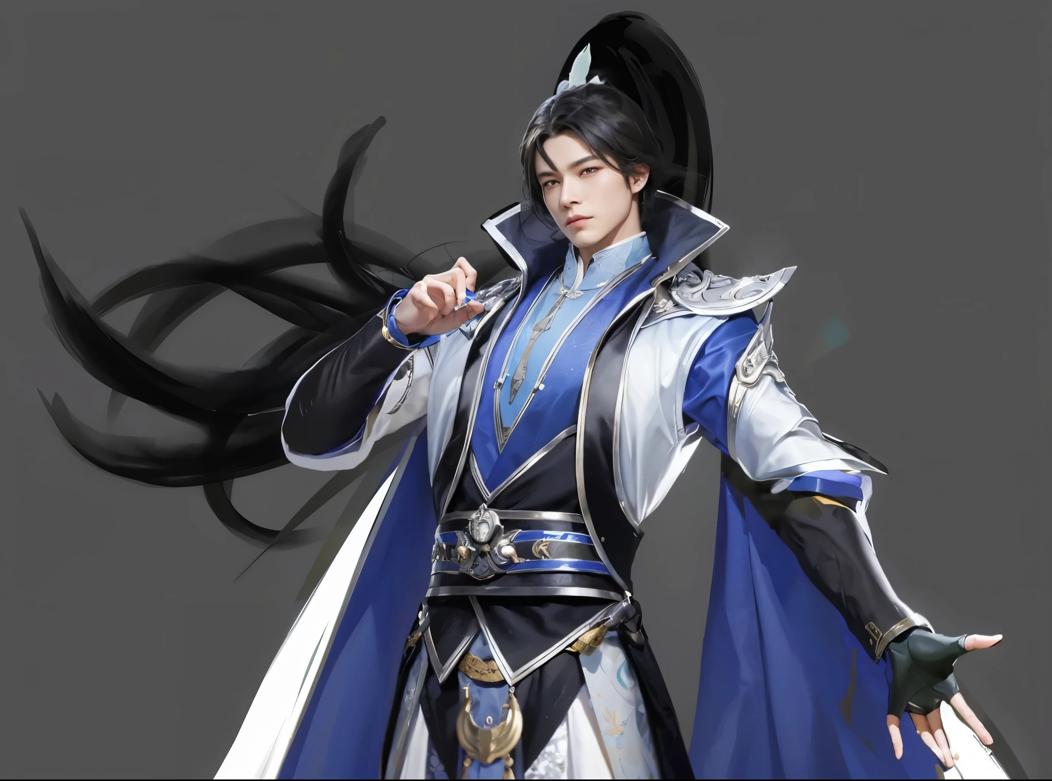 black hair,male,China风,national style,China,Mikuni,the Tang Dynasty,drawing april, realistic fantasy, portrait, alone, mask,China风,cloak,jewelry,precious stone,diamond,flashy clothes,belt,Decorative style,Metal,Metal,gold medal,cloth pleats,precious stone,32K ,refine,(最高quality, Award-winning, masterpiece:1.5),ultra high resolution,:0.33,clear focus,Volumetric lighting,Good shadows,subsurface scattering,complex,内容The content is very detailed,((light照明)), drama, , (Realism:1.5),,32K ,(masterpiece,quality,Best quality者,official art),(8K,Best quality者,masterpiece:1.2),(((White background,)))(Good rice fragrance),like a dream,China时间极其详细,错综complex的细节,dynamic lighting,natural soft light,dark,内容The content is very detailed,complex的细节,dynamic lighting,Realism,light,natural lighting,The content is very detailed,dynamic lighting,natural soft light,Best quality,ultra high resolution,8K,light照明效果,charming,3D vector art,fantasy art,in background blur,Hand Painted,number,柔和的light,isometric style,4K resolution,Realism渲染,The content is very detailed且干净,vector image,逼真的masterpiece,Professional photography