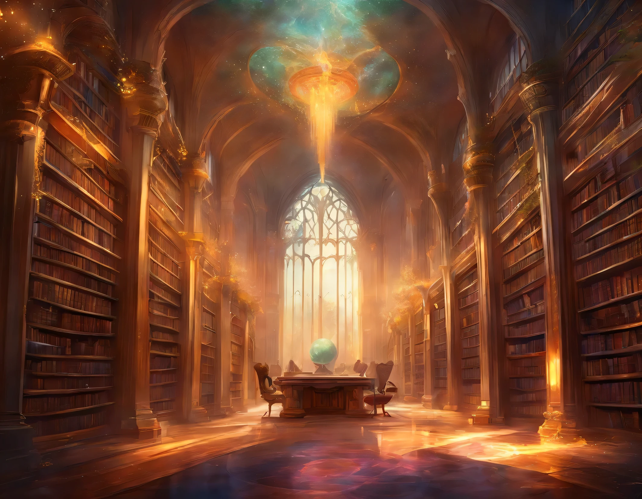 The library at the end of time