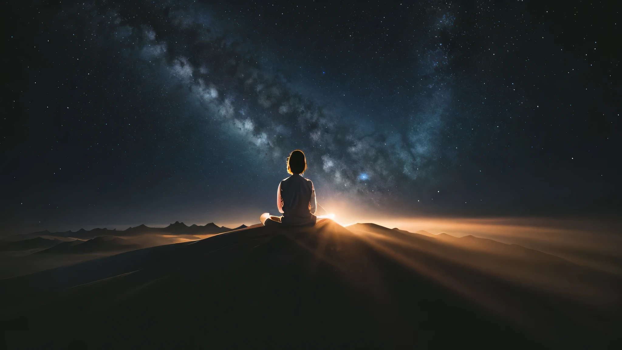 meditation　genuine　Mysterious　background image