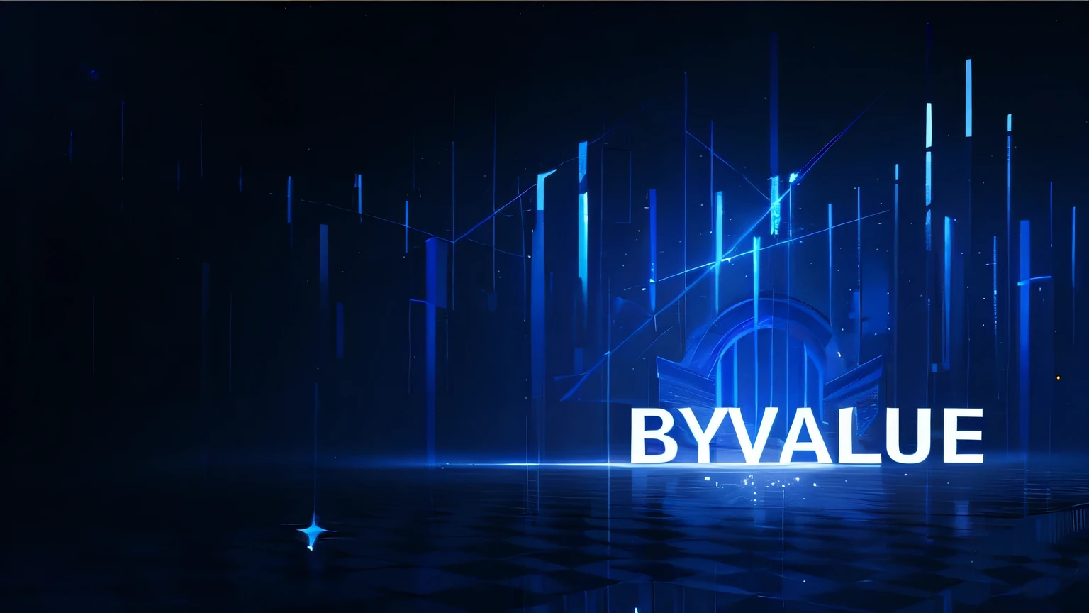 Blue and black background,by value, Designed by Évariste Vital Luminais, author:Bella Ivani Grunwald, crypto valut, Blockchain Vault, vitaly bulgarov, author:Roman Bezpalkov, Ubayad, Elias Ravanetti, stylized material bssrdf, author:Byron Galvez adds blue light effect to white parts