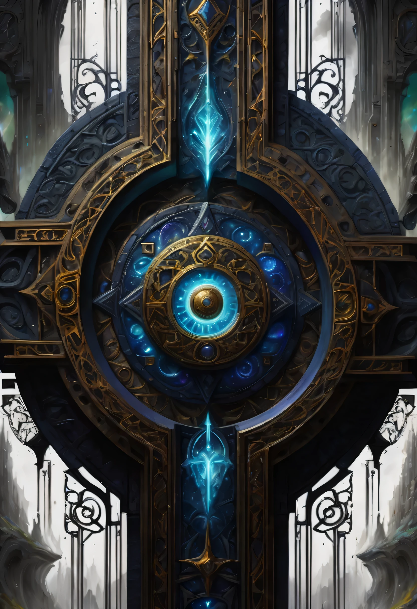 Enhanced Time and Space Gateway, A world of imagination that transcends time with precise details, Sophisticated mechanical elements become the central theme, Breathtaking scenes, intricately drawn gateway, Awe-inspiring beauty, Amazingly spectacular details and stunning aesthetics, Meticulously rendered images, ultra-fine diagram, Exudes mesmerizing beauty, really great work, Soft light and shadow frame the realm of madness, Fascinating futuristic mysterious charm element, A special image of fantastic fog will captivate you, Meticulously crafted at each inch level、Decorated, Complex designs of unparalleled scale, Ultra-realistic depiction captivates, radiated from the image gate, evokes a mysterious deep feeling, Combining futuristic elements with mysterious charm mist glow, Amazing insane level intricate design nooks々picture up to, Super realistic illustration, amazing beauty features, Exquisite images rendered in 32K resolution, More amazing quality and realism,