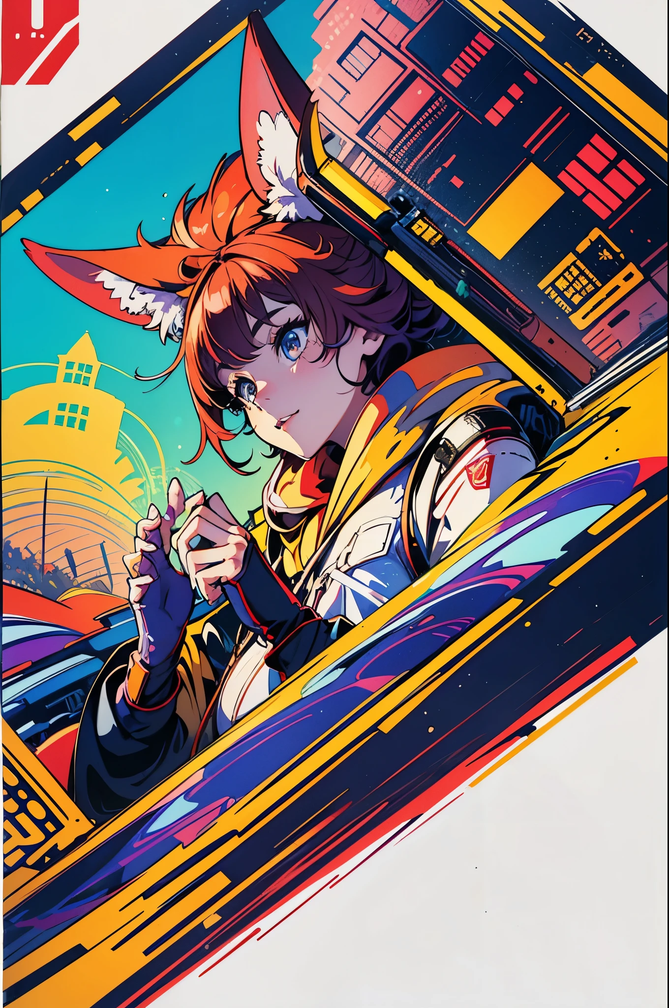 cover_page, super high resolution, detailed background, World Heritage Site, 6+boys, 6+girls, Happy, joyful, absurdres(Photos of solo travelers)(kemono, furry anthro),