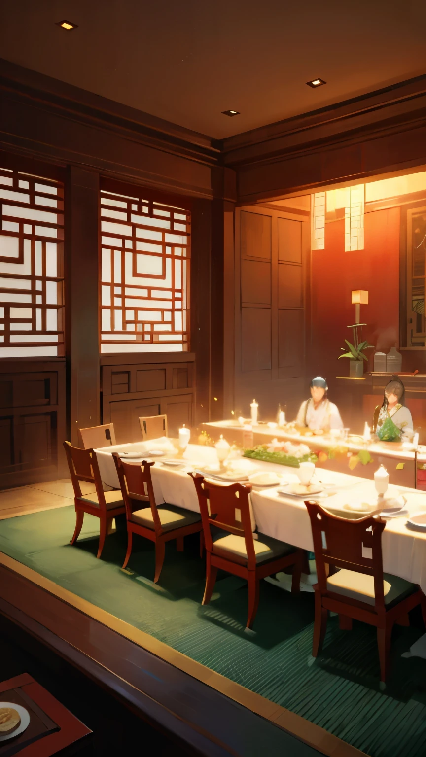 Chinese palace banquet