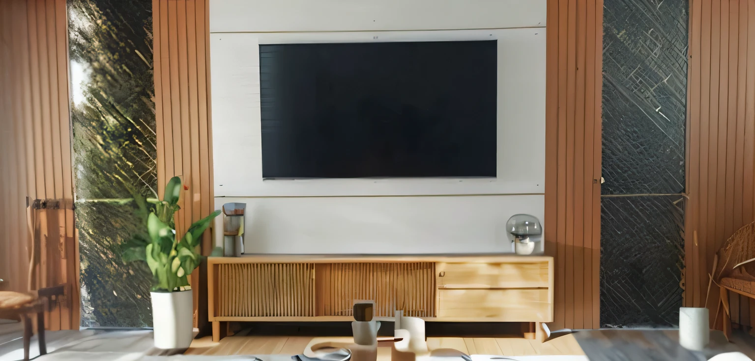 a sketch of a beautiful modern living room, (((foster and partners, artists impression, artistic impression, by Hamish MacDonald, by Carey Morris, by David Brewster, higher detailed illustration, by Helen Berman, an illustration, detailed illustration, by Nick Fudge, by Warren Mahy, artist's impression))), a kitchen cabinet behind the white sofa, with minimal pictures on the wall, linen curtain next to the classroom window, coffee table, modern wood, ceiling with magnetic emissive lighting, white fabric PRB textures, wooden floor PRB texture,