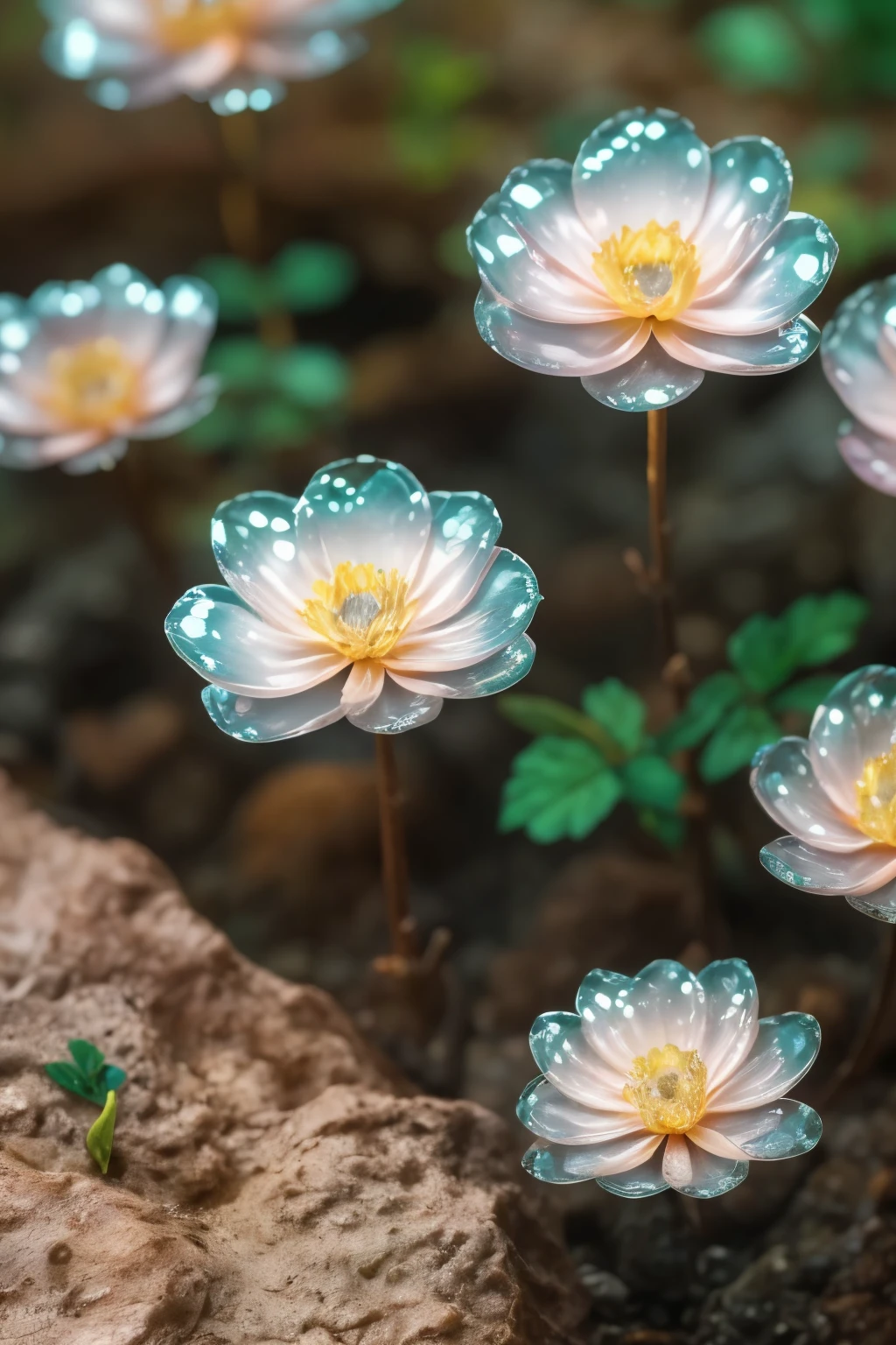 RAW photo in sequence, uma imagem de Flores de Crystal Spring, Borboletas, Vaso de Vidro Sonhador, galactic, transparente
Sparkling, shimmering, cor-de-rosa, colorido,
magic photography, dramatic lighting, fotorrealista, ultra-fina, 4K, Profundidade de Campo, High Resolution - Automated - Stylized Realistic - Imaginative - Photo sequence shows Crystal Spring flowers in Blühen volles, begleitete von schimmernden