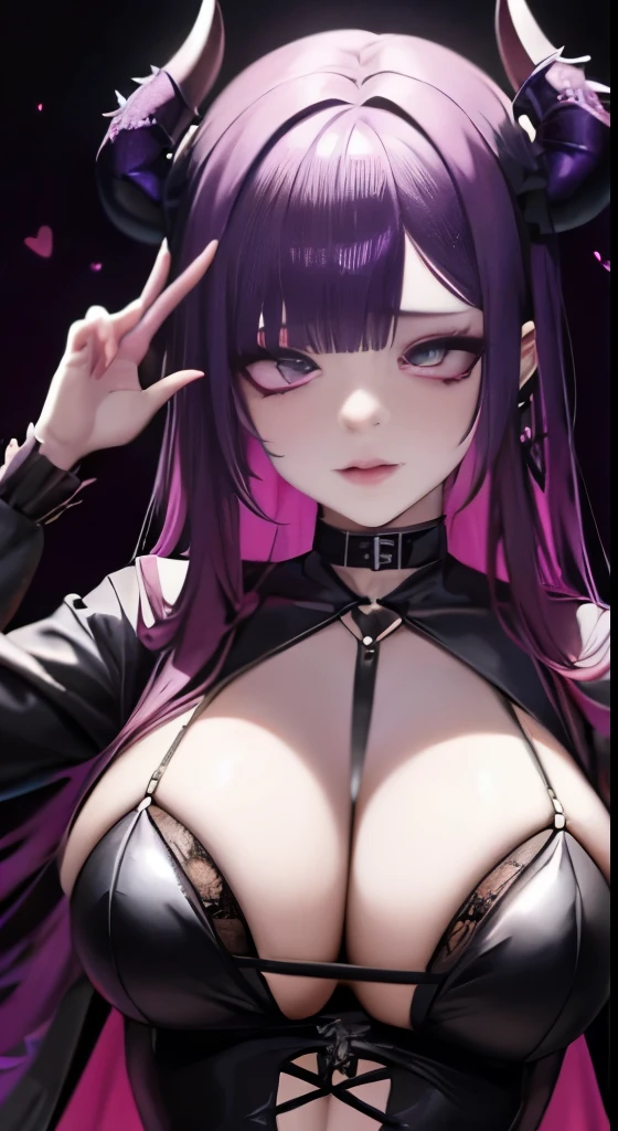 Vulgar girl, gothic otome anime girl, gothic - cyberpunk, cyberpunk horror style, gothic art style, detailed digital anime art, gothic art, devil anime girl, gothic girl face, anime style 4k, Dark art style, anime cyberpunk art, gothic aesthetics, anime goth girl, gothic horror vibes、