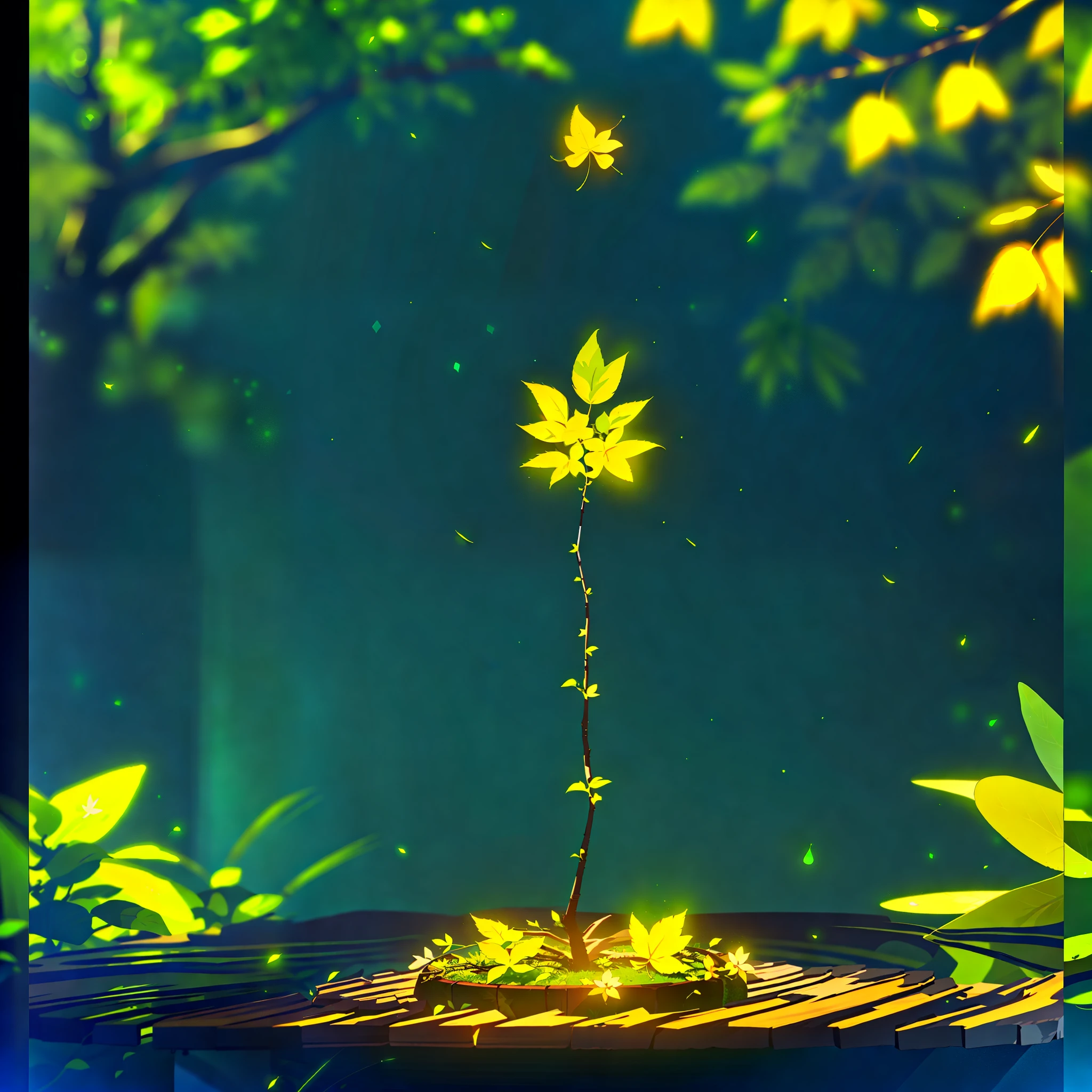 Masterpiece, best quality, (extremely fine CG unity 8k wallpaper), (best quality), (best illustration), (best shadow), the UI interface frame design adopts the natural elements of the jungle theme. The avatar frame is designed in a circle, surrounded by delicate leaves and branches, as well as fireflies and glowing particle effects, (UI interface frame design), (natural elements), (jungle theme), (circle), (leaves), (Branch), (Firefly), (Glow), (Particle Effect). , isometric 3d, octane rendering, ray tracing, ultra detailed