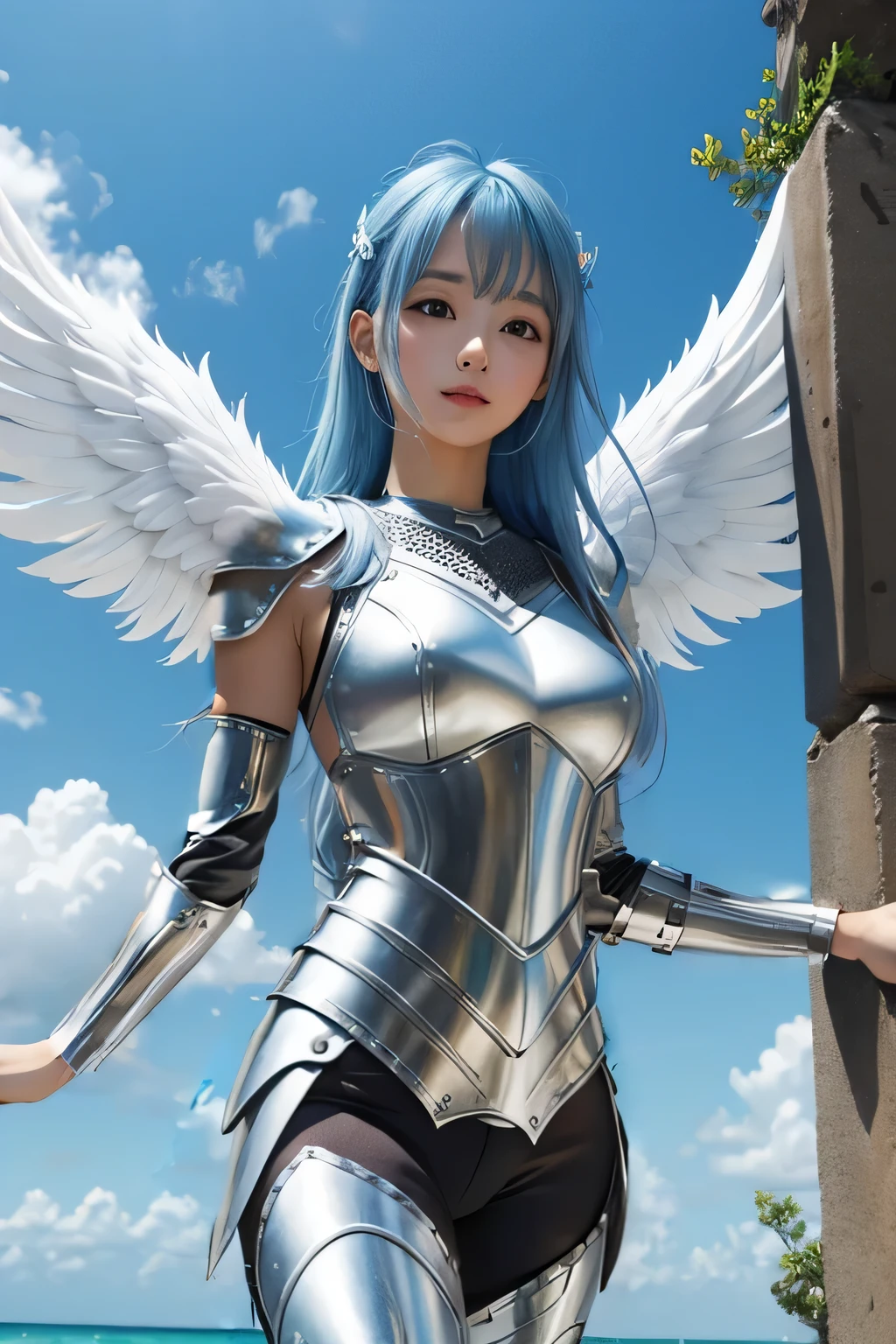 silver leather armor