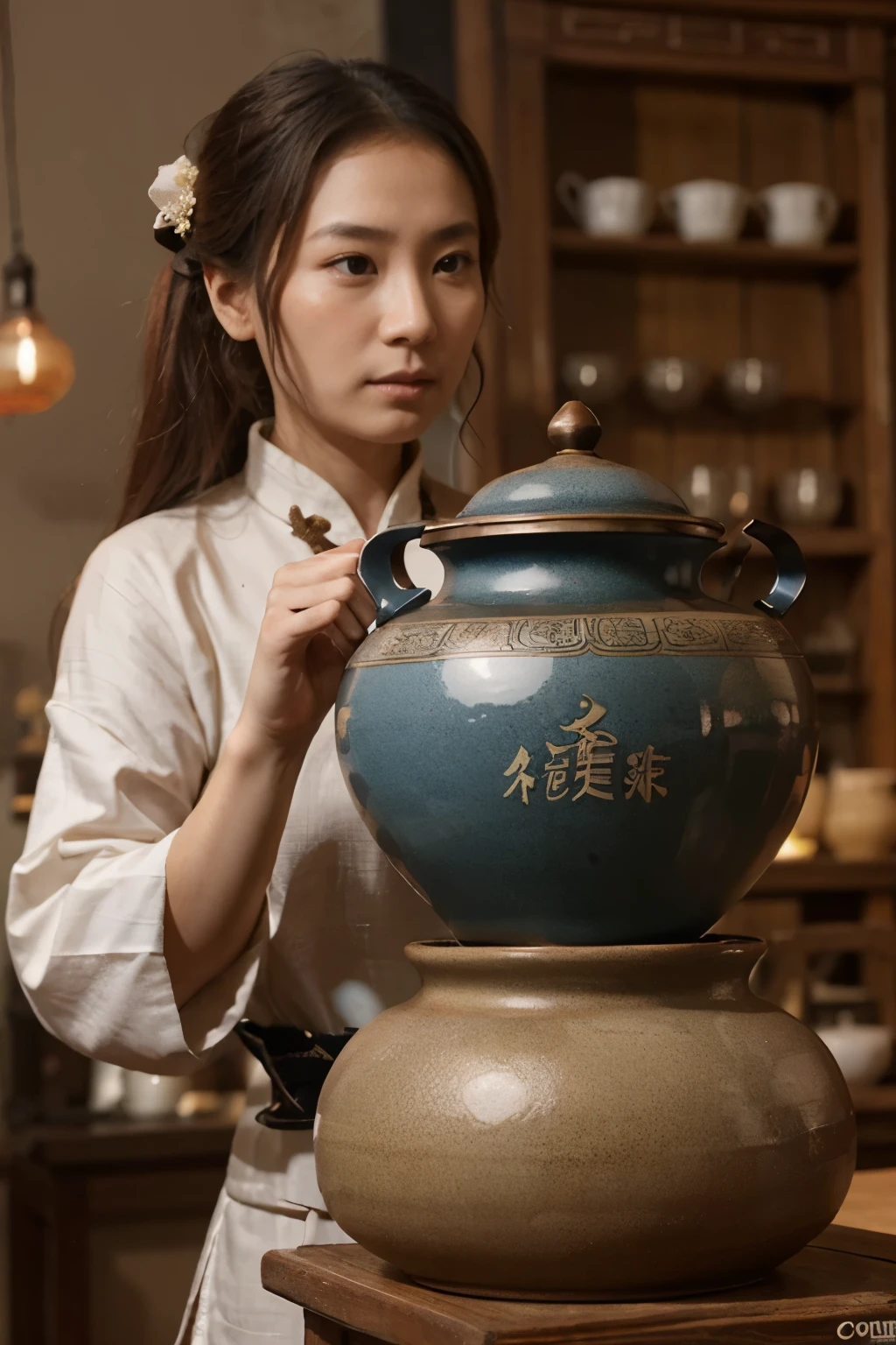 I am a merchant who sells tea vessels built in the Song Dynasty of China. Please generate a website homepage that matches the products we sell.