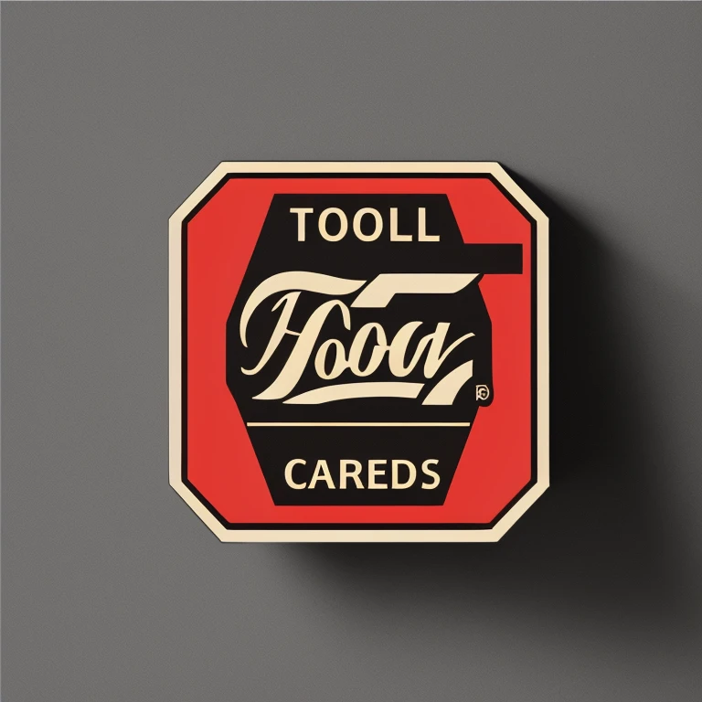 no background，Tool cart emblem，The logo is printed with the letters orcale，Retro logo design badge，rectangle，masterpiece，The finished product is for use on household tool carts as a simple emblem，The award-winning，Printed on dark green cube metal，Industrial style home，Each letter has a shape and meaning