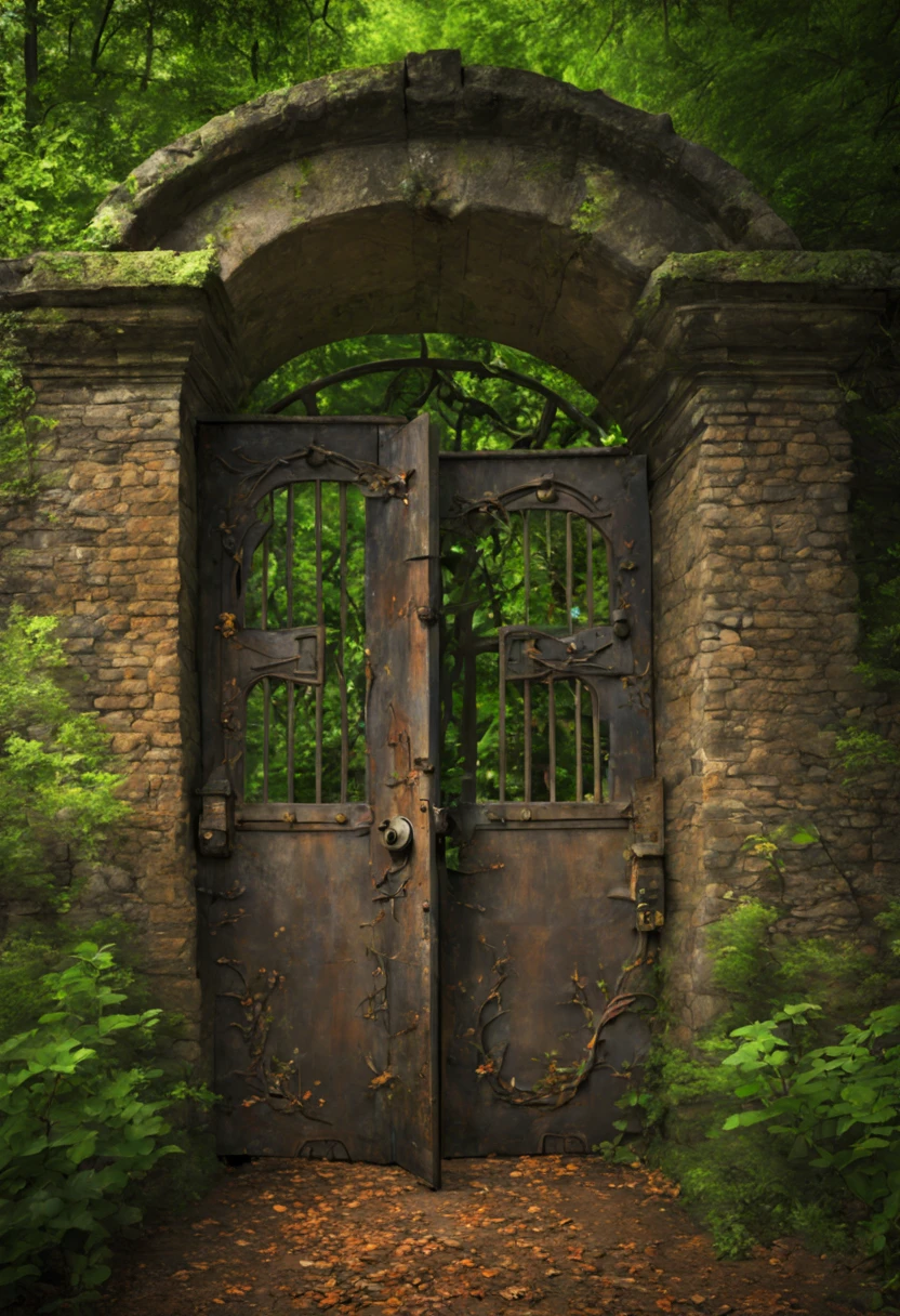 The forgotten door of time and space　Abandon hope for all who pass through this gate.