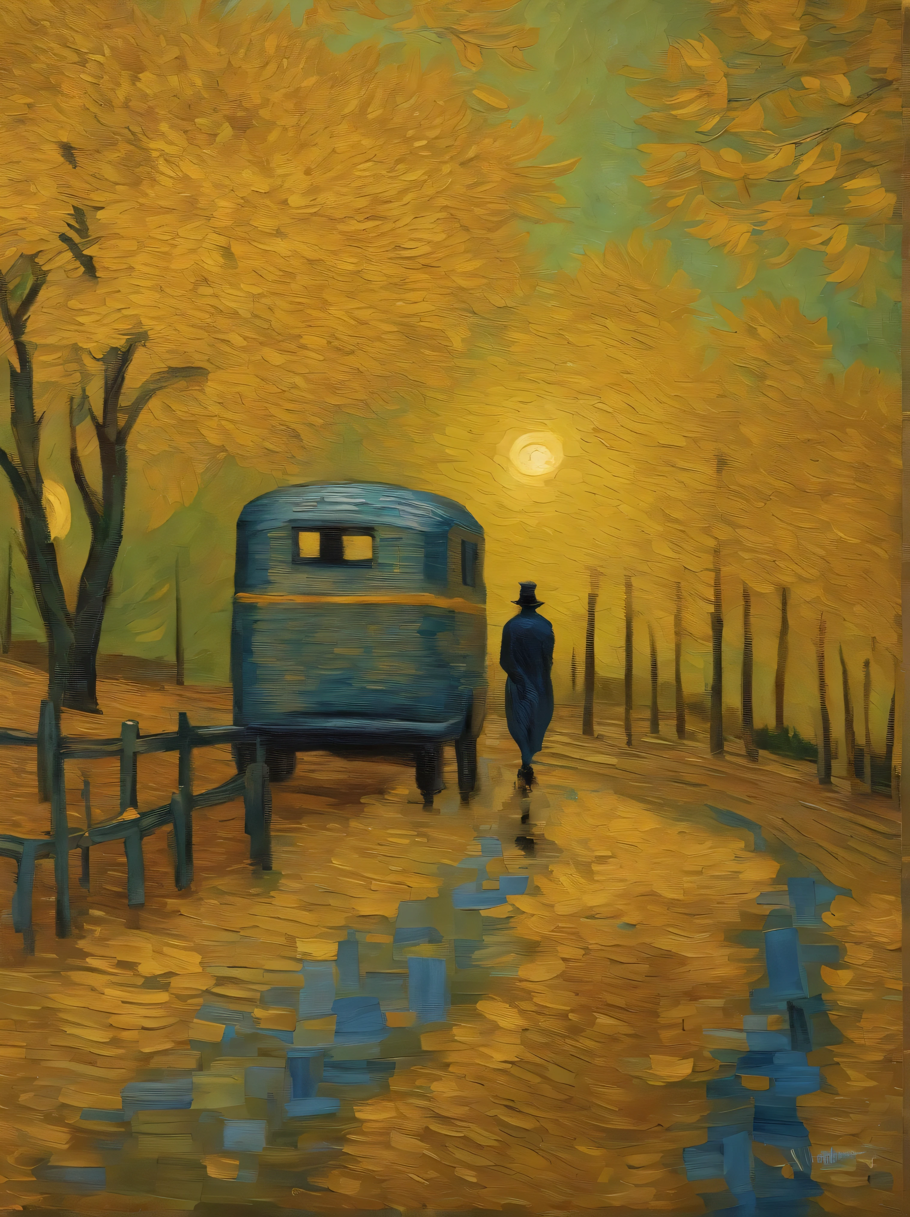 Van Gogh's「Jirasova」Create a high-quality version of, Van Gogh's星月夜スタイル