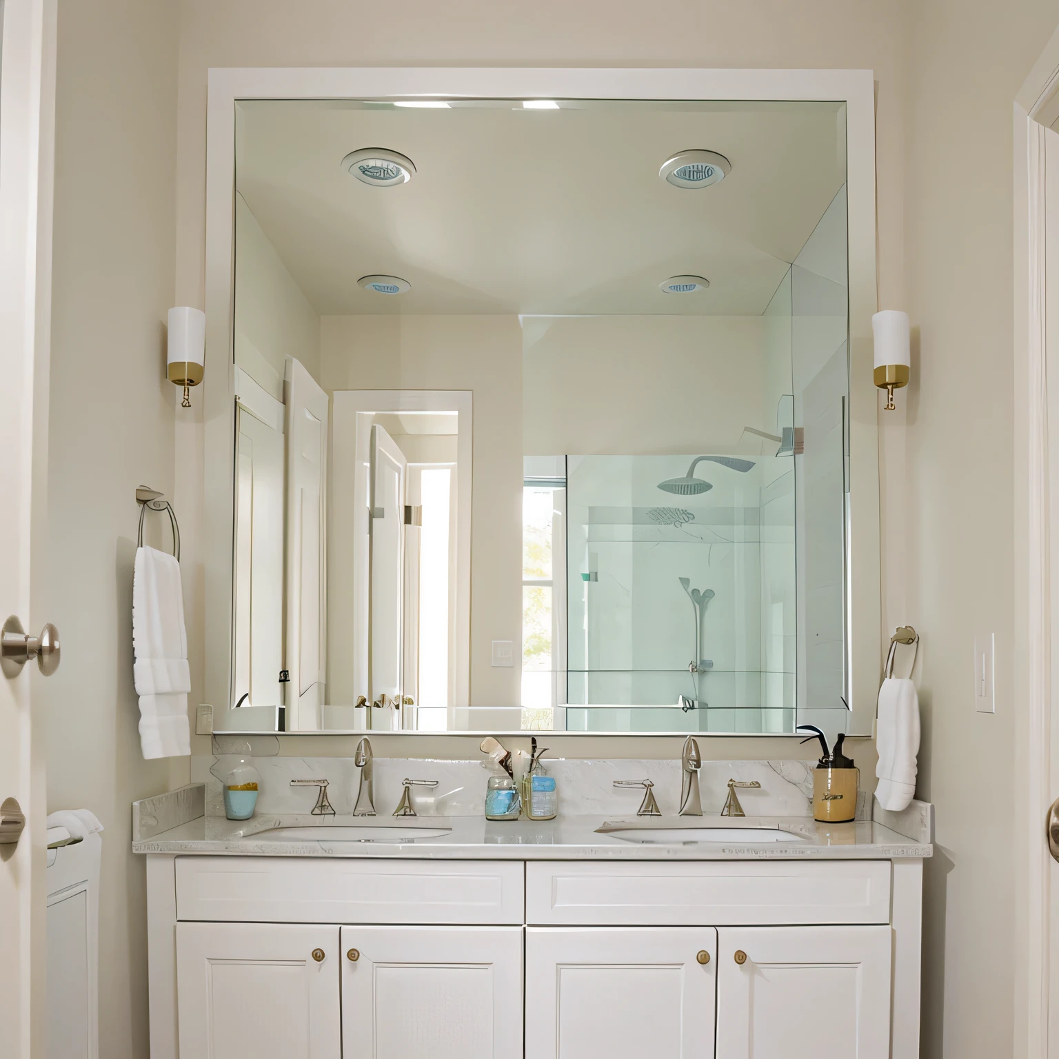 bathroom mirror mounting brackets and hardware