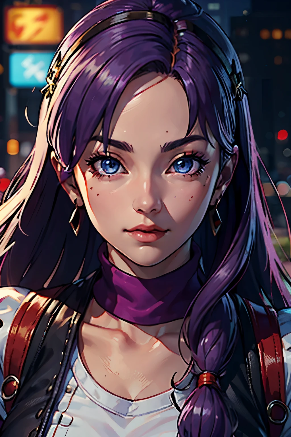 ultra-detailed, professional, colorful, vibrant, portraiture, Athena Asamiya, KoF XII, The King of fighters XII, beautiful detailed eyes, beautiful detailed lips, long hair, cute pose, anime style, bright colors, dynamic lighting,Athena Asamiya, KoF XII, The King of fighters XII