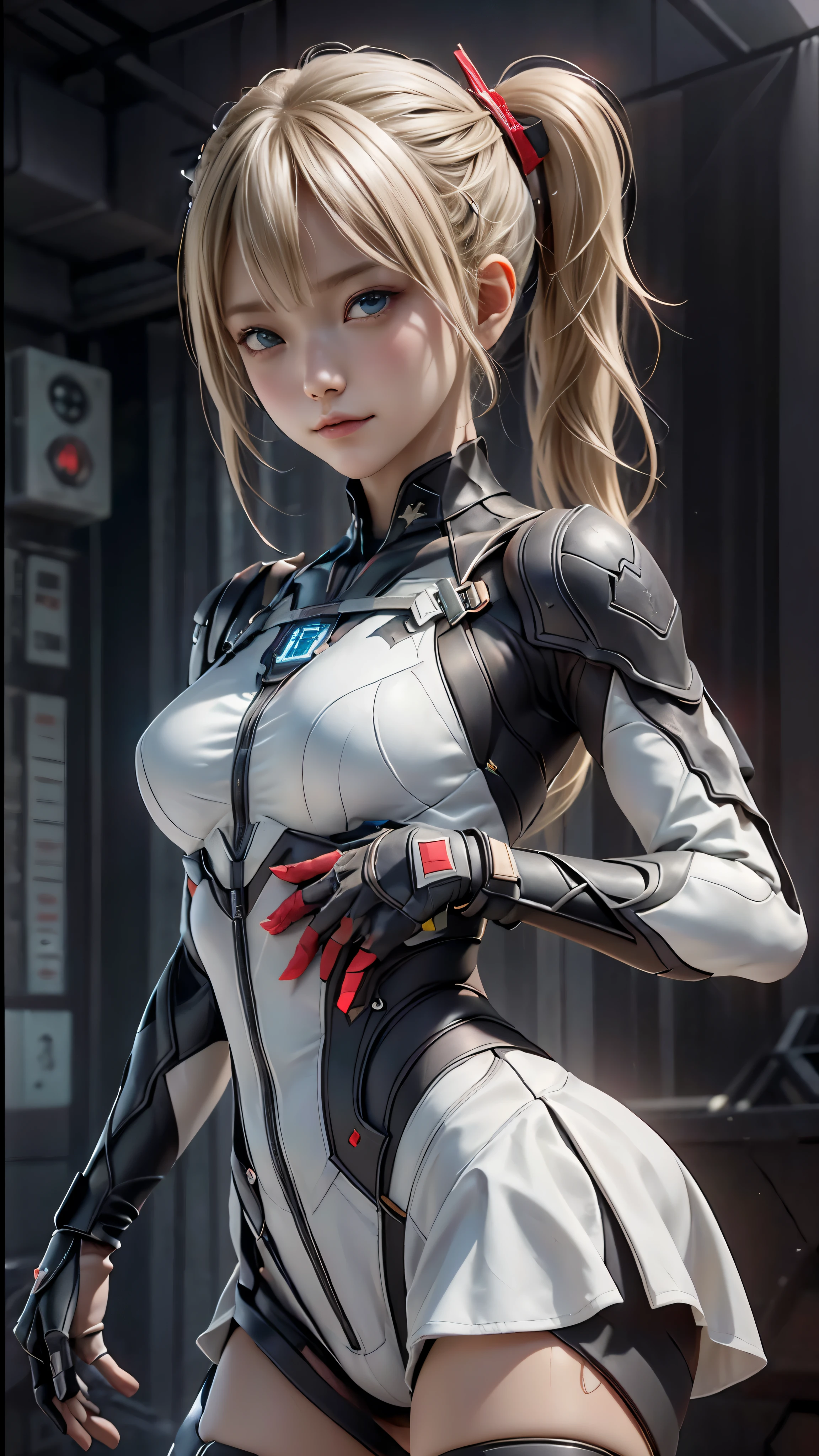 ((highest quality)), ((masterpiece)), (be familiar with:1.4), 。.。.。.3D, beautiful cyberpunk woman image,nffsw(high dynamic range),ray tracing,NVIDIA RTX,super resolution,unreal 5,scattered below the surface,PBR texturing,Post-processing,anisotropic filtering,written boundary depth,maximum clarity and sharpness,multilayer texture,Albedo and specular maps,surface shading,Accurate simulation of light-matter interactions,perfect proportions,octane rendering,two-tone lighting,wide aperture,Low ISO、White balance、Rule of thirds、8,000 students、(())(((white and red clothes)))((blonde))