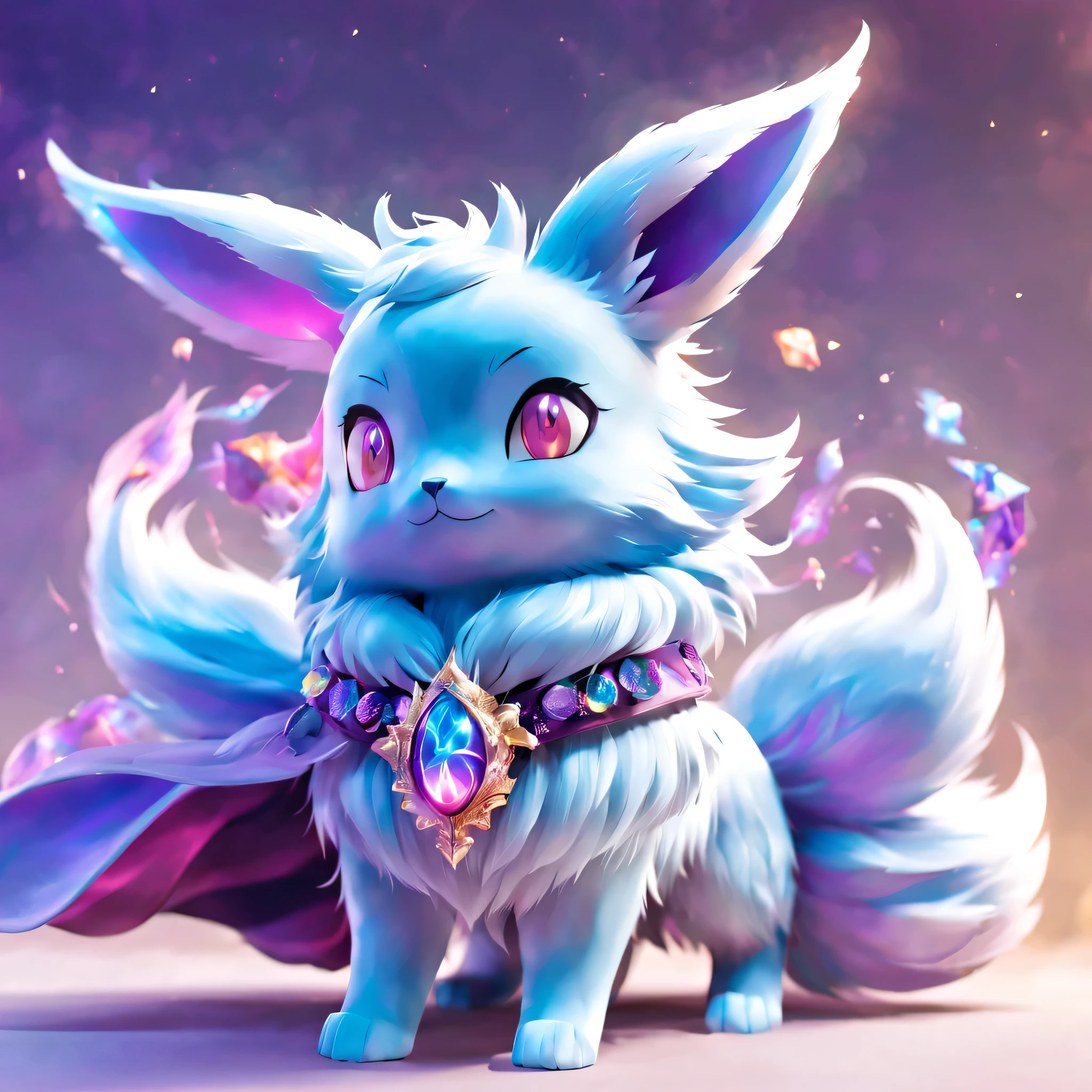 pal world nox,whole body,masterpiece,Cast colorful spells,rich colors,3D,8K,nice,beautiful,light