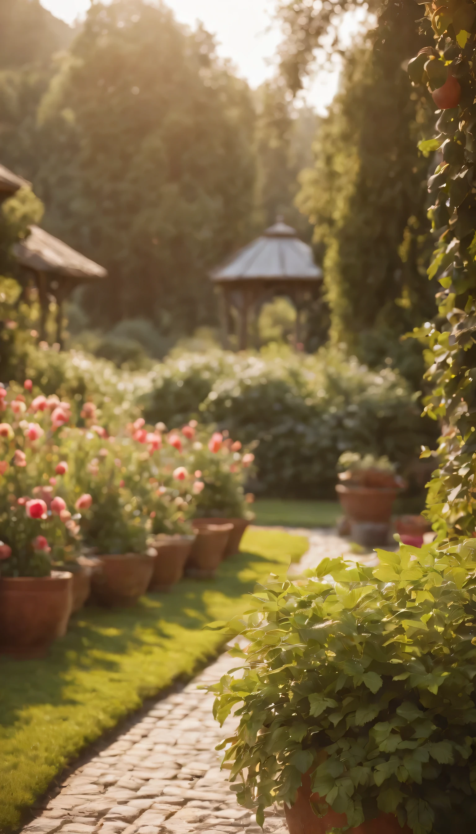 (Highly detailed CG Unity 8K wallpaper、masterpiece、highest quality、Super detailed)、(best lighting、best shadow、very delicate and beautiful)highest quality、8K、Detailed facial depiction、masterpiece、highest quality、clear image quality、A photo of a vast field seen from the balcony
