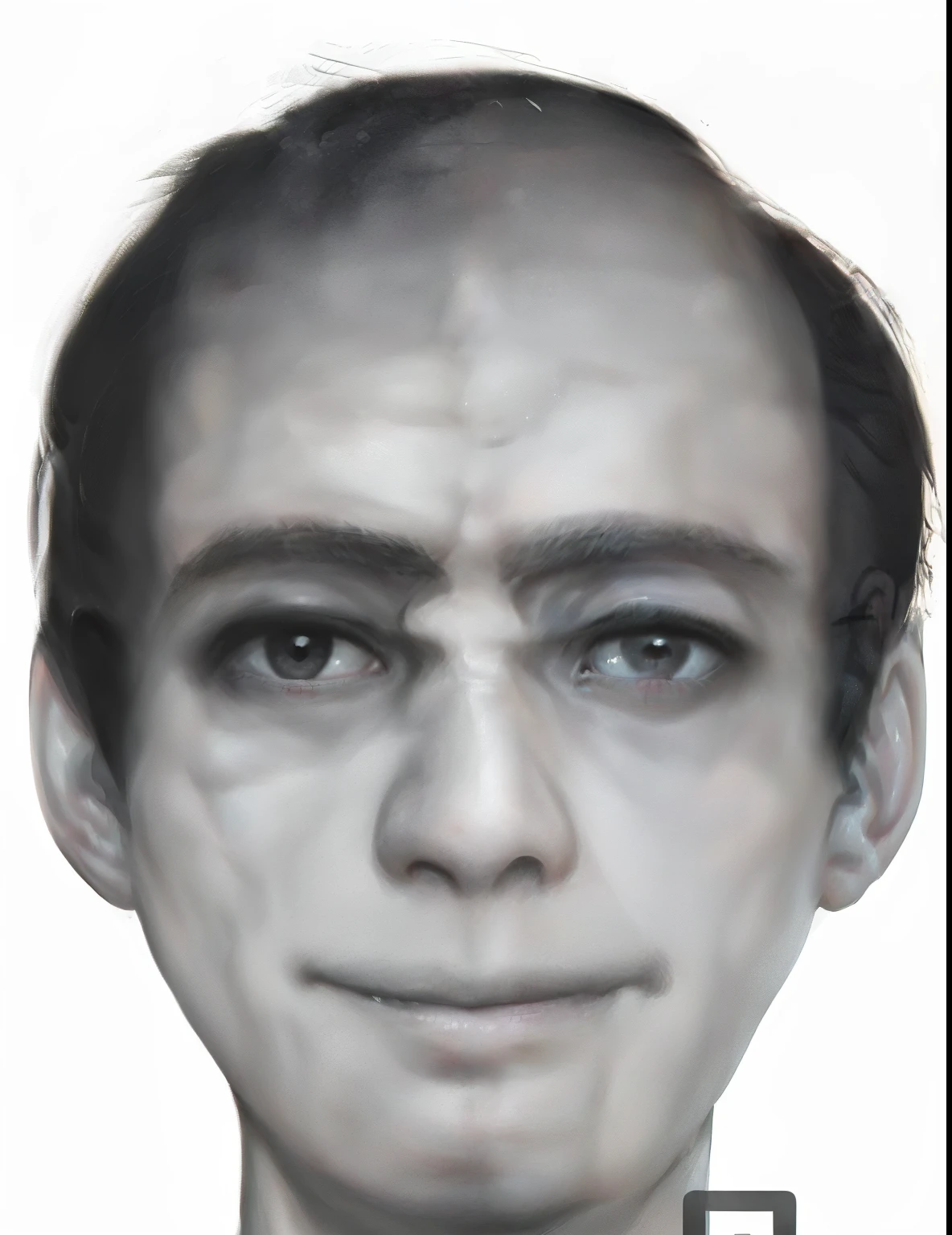 A bald, around 40-year-old man wearing a tie, average human face, realistically rendered face, Frontal asymmetry, real photo, Portrait front view, A consistent face with perfect symmetry, realistic face, facial portrait, facial actuary, Front face symmetry, Detailed facial structure, Symmetry of facial features, symmetrical face, Real human face