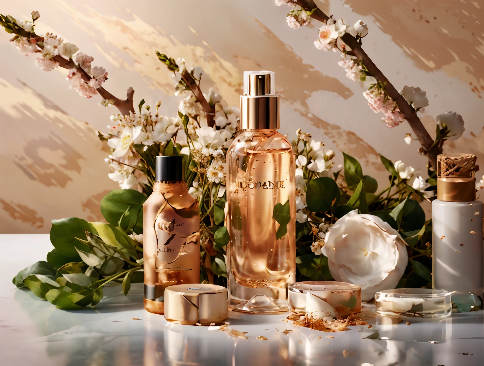 best best quality, cosmetics, (bottle:1.5), simple background,
