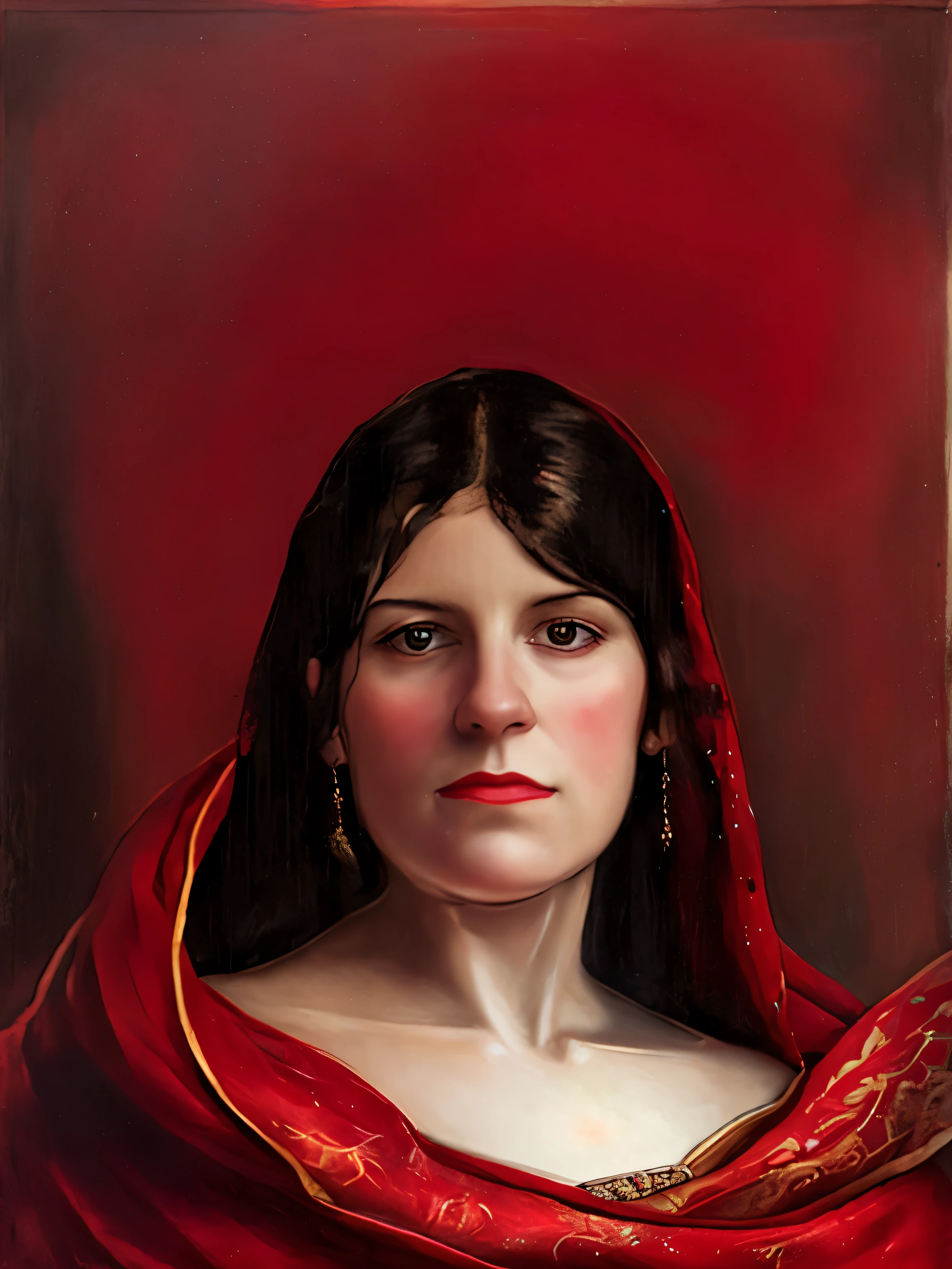 Salma Hayek as Singer, dressed as bride for Song "Hijab is beautiful", vhs effect, (poster:1.6), poster on wall, nostalgia, movie poster, portrait, (close up:0.5)
(skin texture), intricately detailed, fine details, hyperdetailed, raytracing, subsurface scattering, diffused soft lighting, shallow depth of field, by (Oliver Wetter)