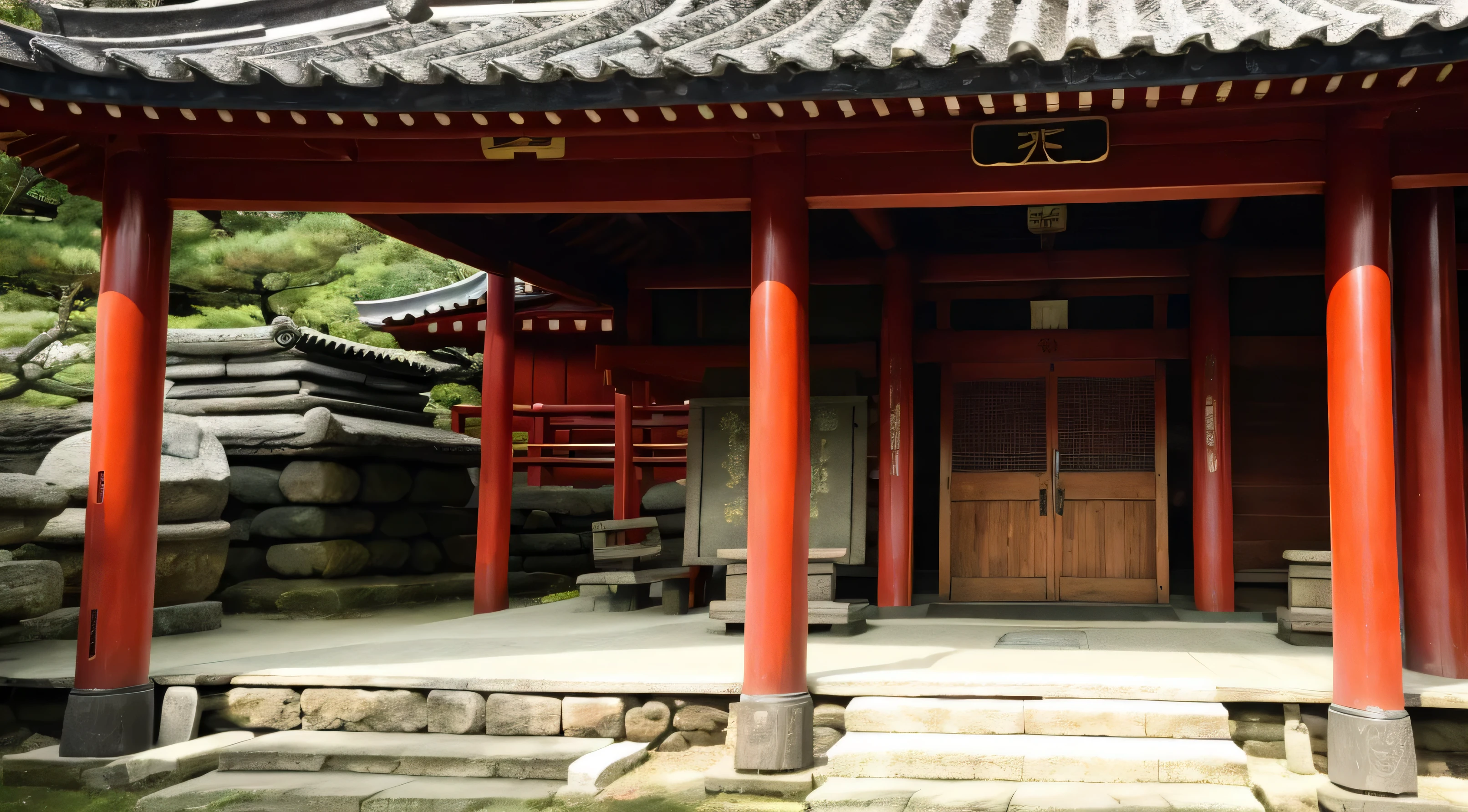 Japan Shinto、god社、god'Grandfather's、High resolution、