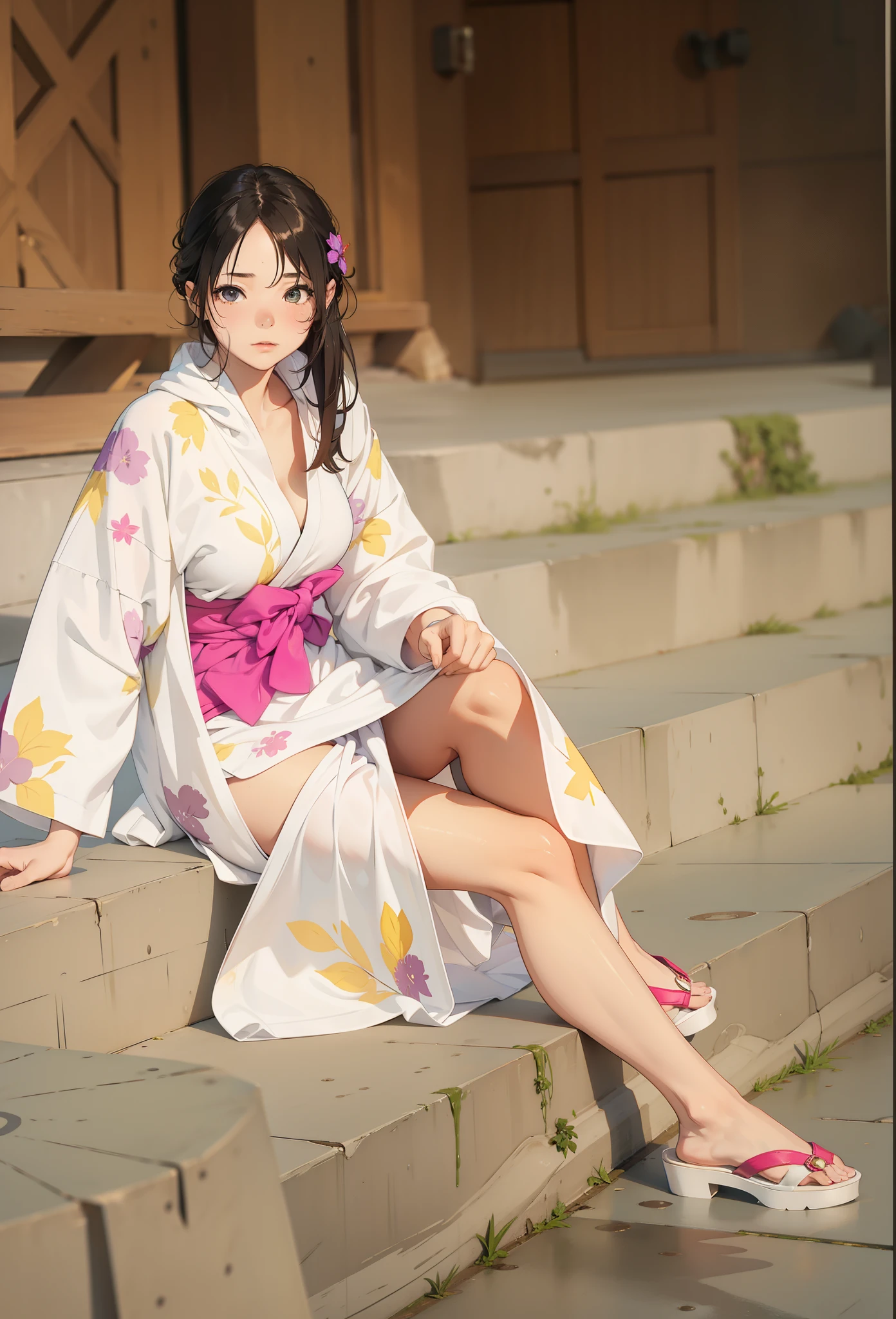 (extremely detailed CG unity 8k wallpaper), (masterpiece), (best quality), (ultra-detailed), (best illustration), (best shadow), (absurdres),
BREAK
girl, sweat, steam, medium breast, nsfw, shy, looking at viewer,