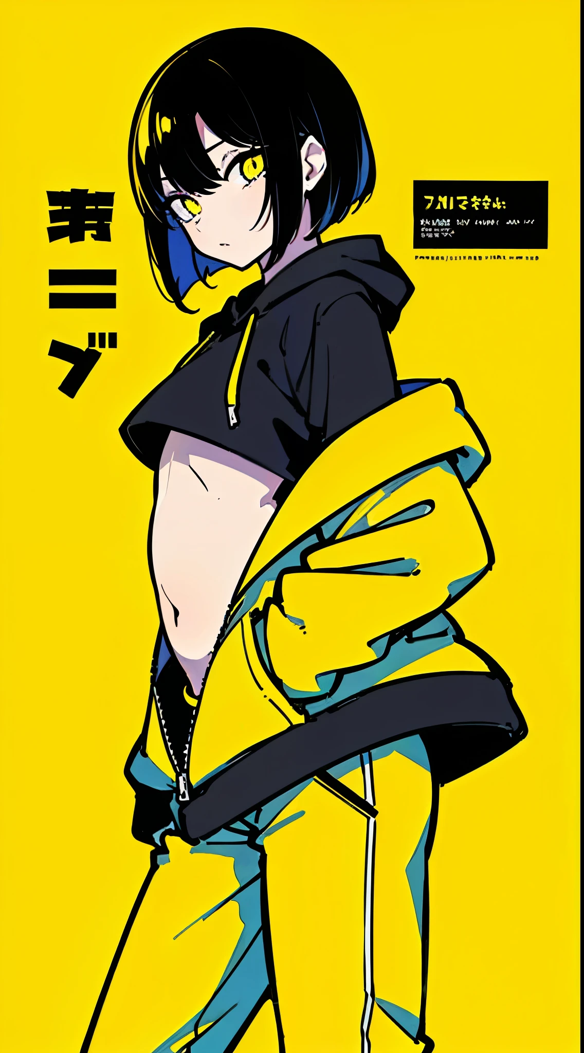 estilo anime, mujer grafitera, grafiti en la pared, desnuda contra la pared, gorra de lado, colores vivos, buena figura, buenas curvas, tatuajes maxima calidad, ultra detallado, 8K, cuerpo entero