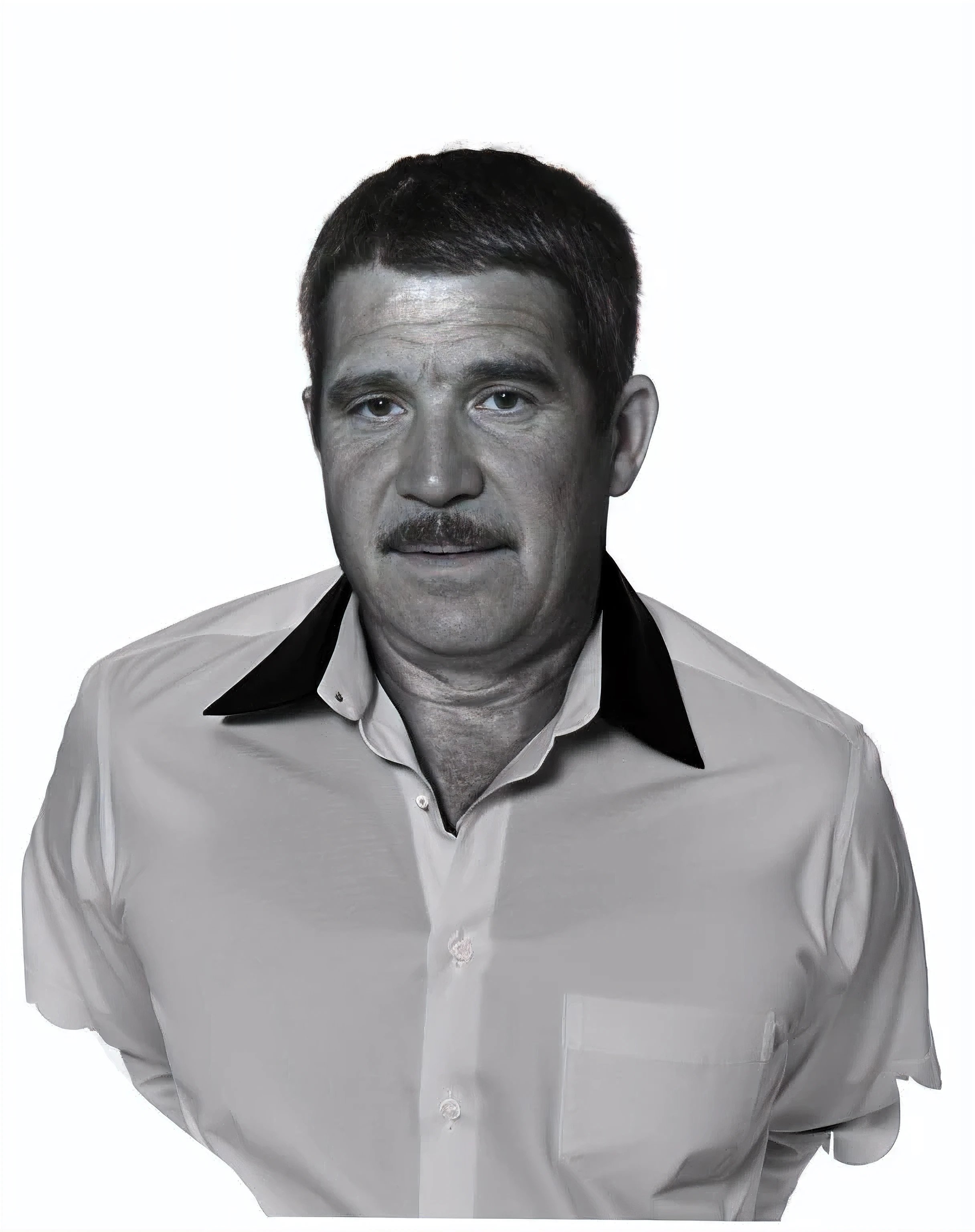 Black and white photo, original, portrait of a 60 year old man, studio photo, HDR, SLR camera, soft lighting, High quality