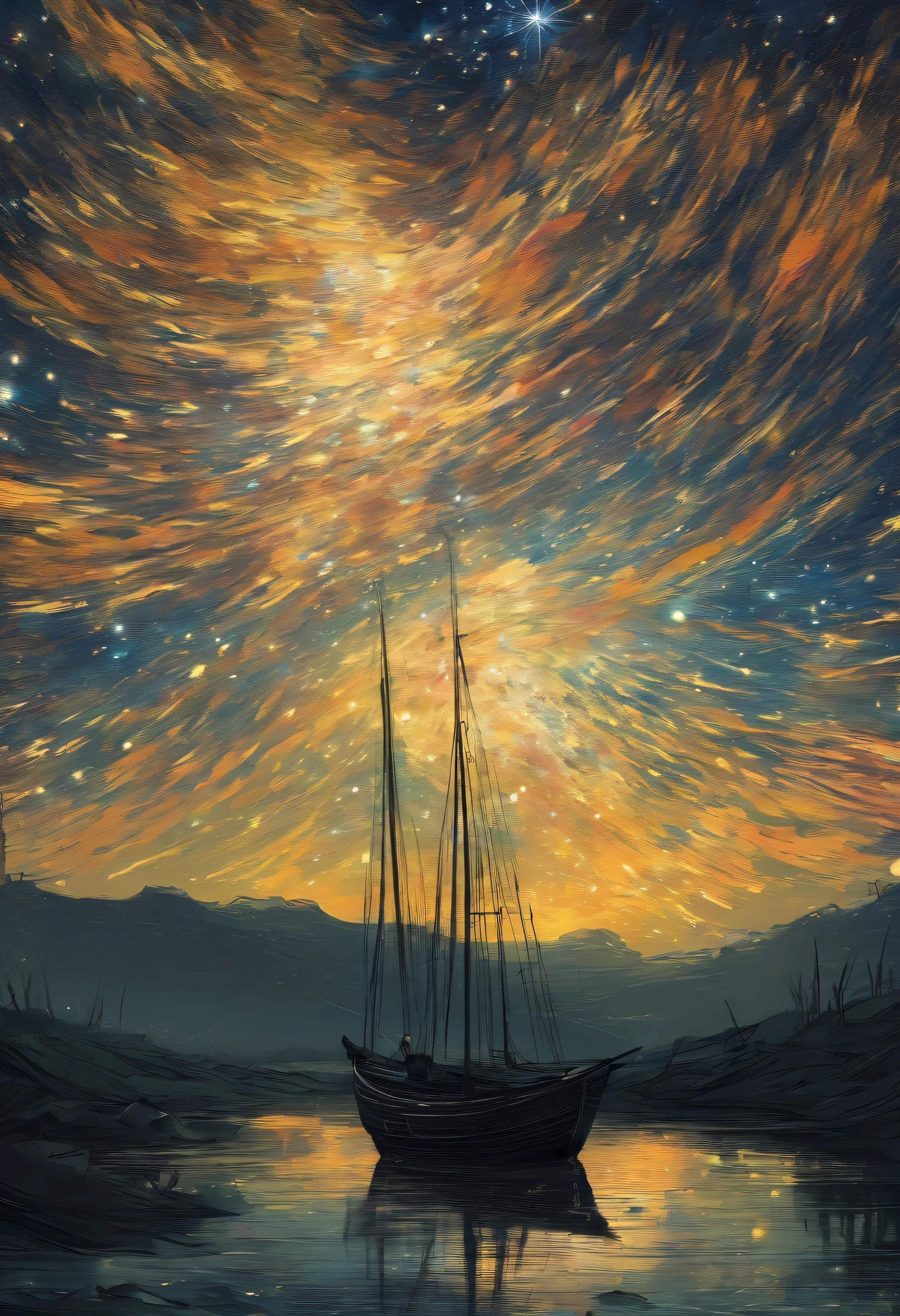 Van Gogh Noite Estrelada
