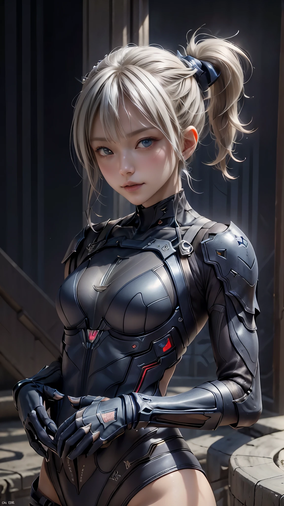 ((highest quality)), ((masterpiece)), (detailed:1.4), 。.。.。.3D, beautiful cyberpunk woman image,nffsw(high dynamic range),ray tracing,NVIDIA RTX,super resolution,unreal 5,Scattered beneath the surface,PBR texturing,post processing,anisotropic filtering,Depth of bounds written,maximum clarity and sharpness,multilayer texture,Albedo and specular maps,surface shading,Accurate simulation of light-matter interactions,perfect proportions,octane rendering,two-tone lighting,wide aperture,Low ISO、White balance、Rule of thirds、8K students、(())(((white and navy clothes)))(((blonde)))