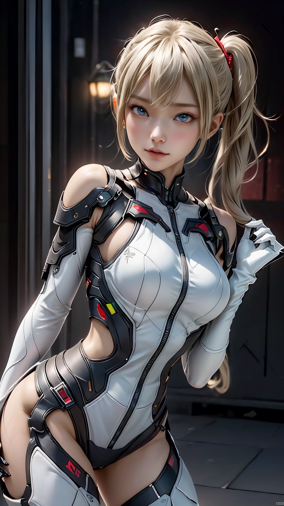 ((highest quality)), ((masterpiece)), (detailed:1.4), 。.。.。.3D, beautiful cyberpunk woman image,nffsw(high dynamic range),ray tracing,NVIDIA RTX,super resolution,unreal 5,Scattered beneath the surface,PBR texturing,post processing,anisotropic filtering,Depth of bounds written,maximum clarity and sharpness,multilayer texture,Albedo and specular maps,surface shading,Accurate simulation of light-matter interactions,perfect proportions,octane rendering,two-tone lighting,wide aperture,Low ISO、White balance、Rule of thirds、8K students、(())(((white and red clothes)))((blonde))