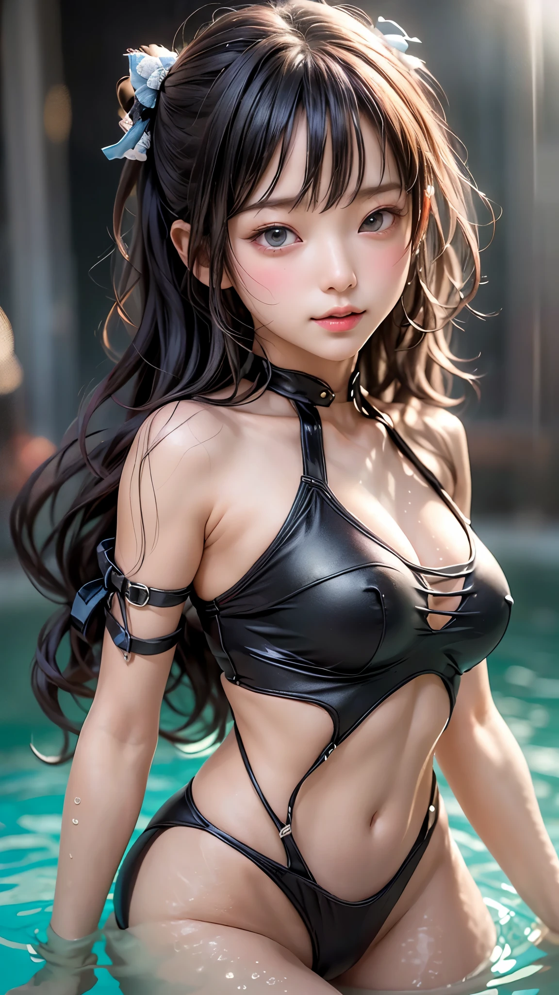 ((highest quality)), ((masterpiece)), (detailed:1.4), 。.。.。.3D, 美しいswimsuitの女性の画像,nffsw(high dynamic range),ray tracing,NVIDIA RTX,super resolution,unreal 5,Scattered beneath the surface,PBR texturing,post processing,anisotropic filtering,Depth of bounds written,maximum clarity and sharpness,multilayer texture,Albedo and specular maps,surface shading,Accurate simulation of light-matter interactions,perfect proportions,octane rendering,two-tone lighting,wide aperture,Low ISO、White balance、Rule of thirds、8K students、(())(((swimsuit)))(((blonde)))