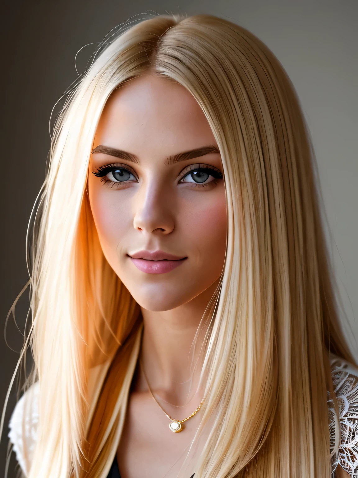"Realistic, long hair, solo, blonde hair, blue eyes, Caucasian German girl (realism: 1.4), best quality, ultra-high resolution, fashionable, biting lips, full body, three girls, Grin, red lips, standing, one girl, beautiful, masterpiece, extremely detailed face, perfect lighting, solo, ultra-high resolution, (realism: 1.4), lipstick, incredibly intricate, peachy buttocks, looking at the viewer, masterpiece, exquisite."