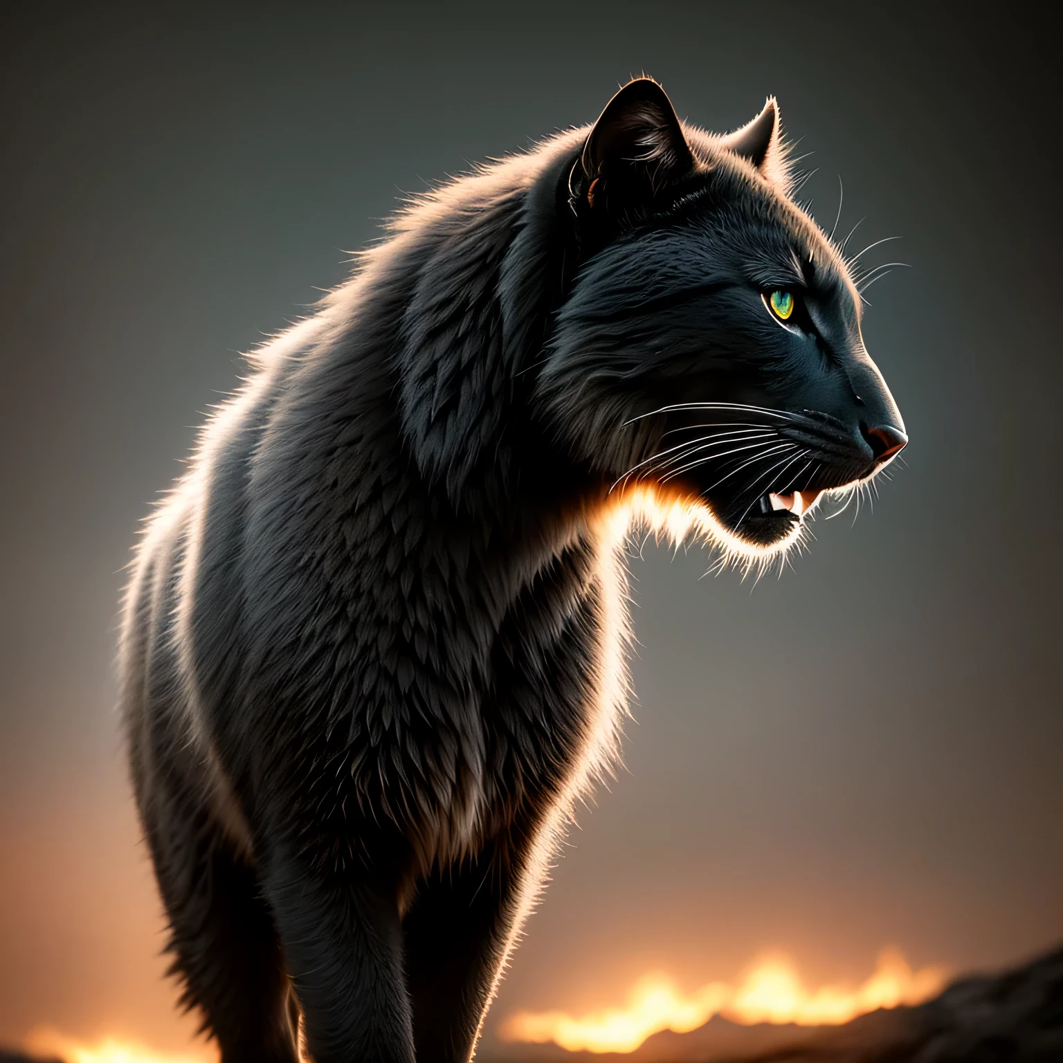 porthait of [black panter], cinematic, rim light, 4k textures, soft cinematic light, adobe lightroom, photolab, hdr, highly detailed, sharp focus, soothing tones, hyperdetailed, low contrast, soft cinematic light, exposure blend, hdr,
